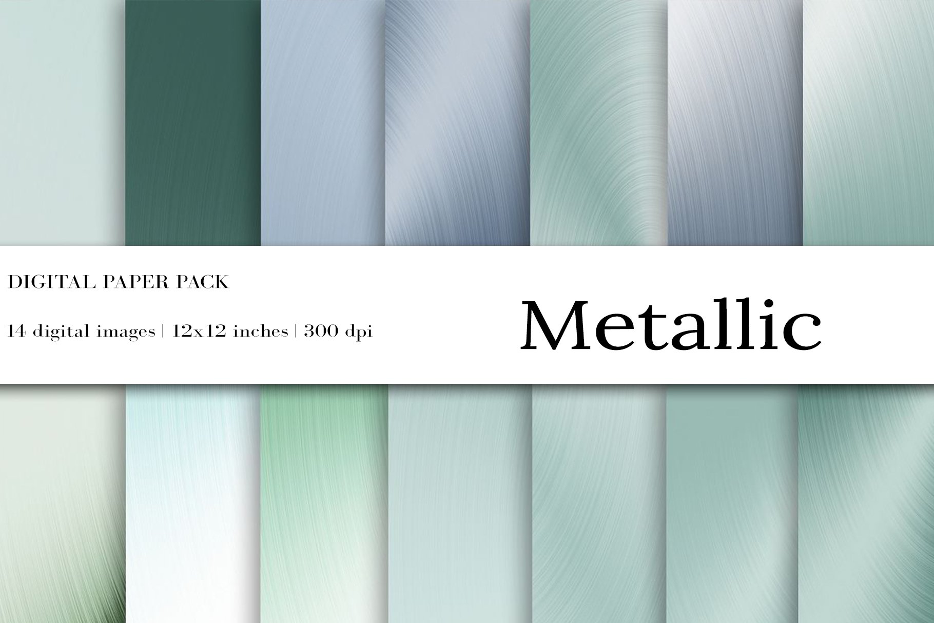 Black foil digital paper Metal texture Silver papers Metallic backround