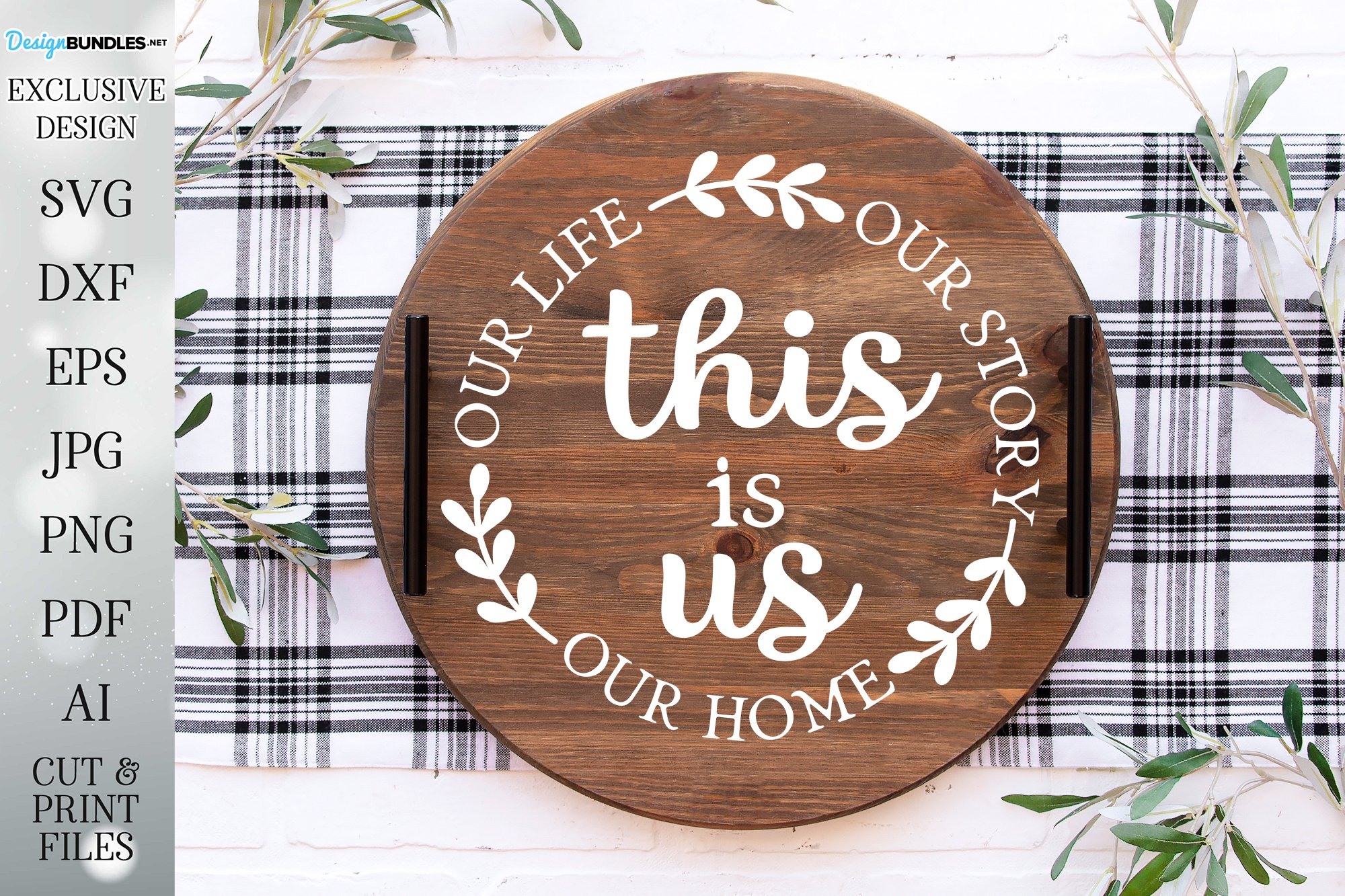 This Is Us Round Sign Farmhouse Design