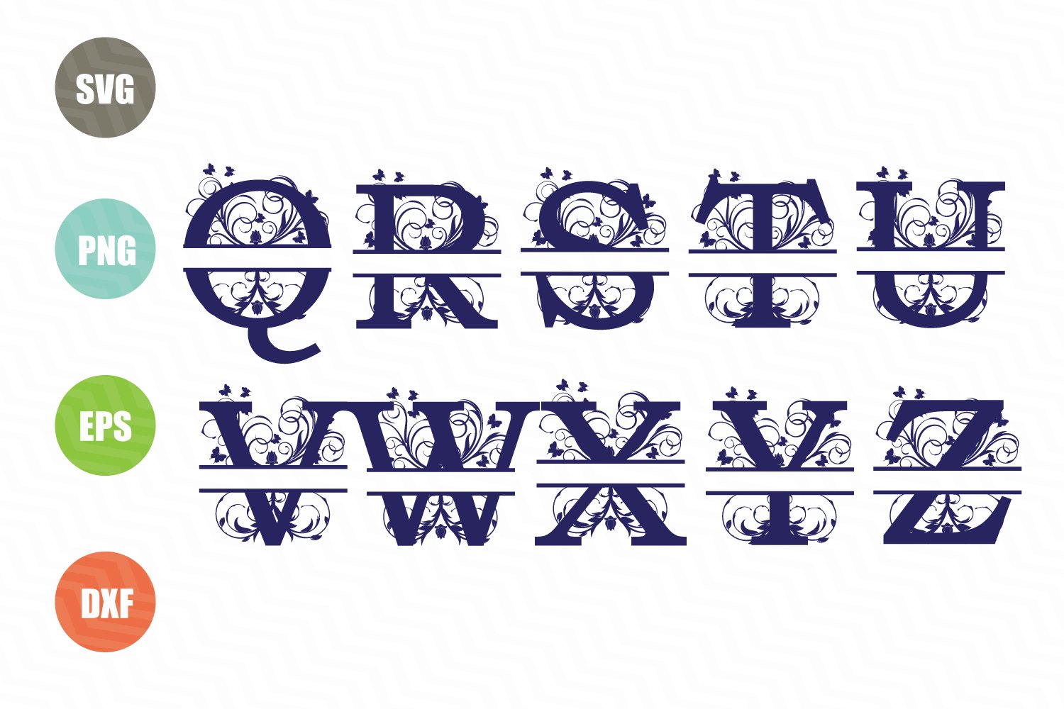 Download Split Letters A-Z SVG, Split Numbers 0-9 SVG (54856 ...