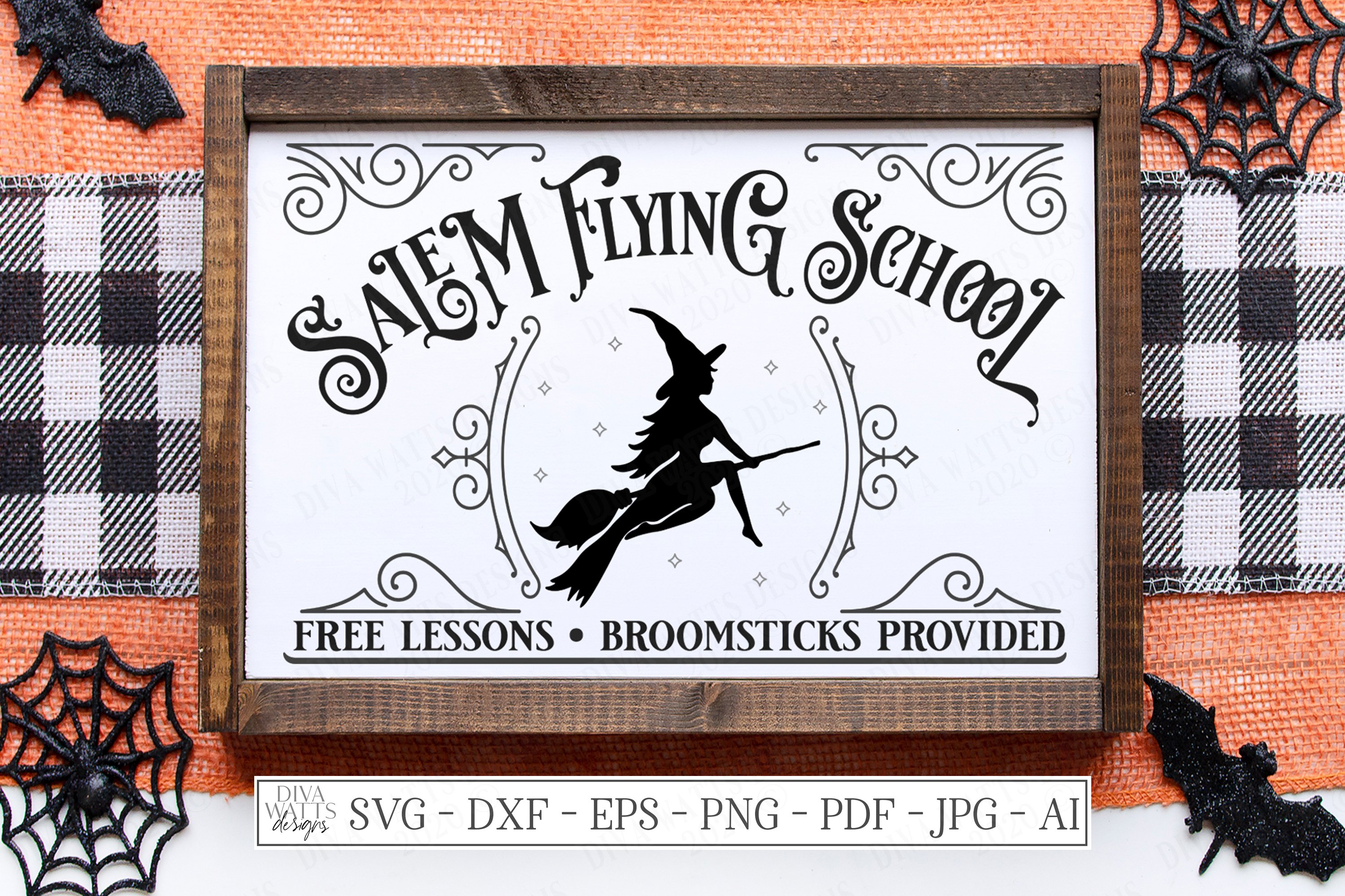 Salem Flying School - Free Lessons - Witch Broom - Halloween (516692