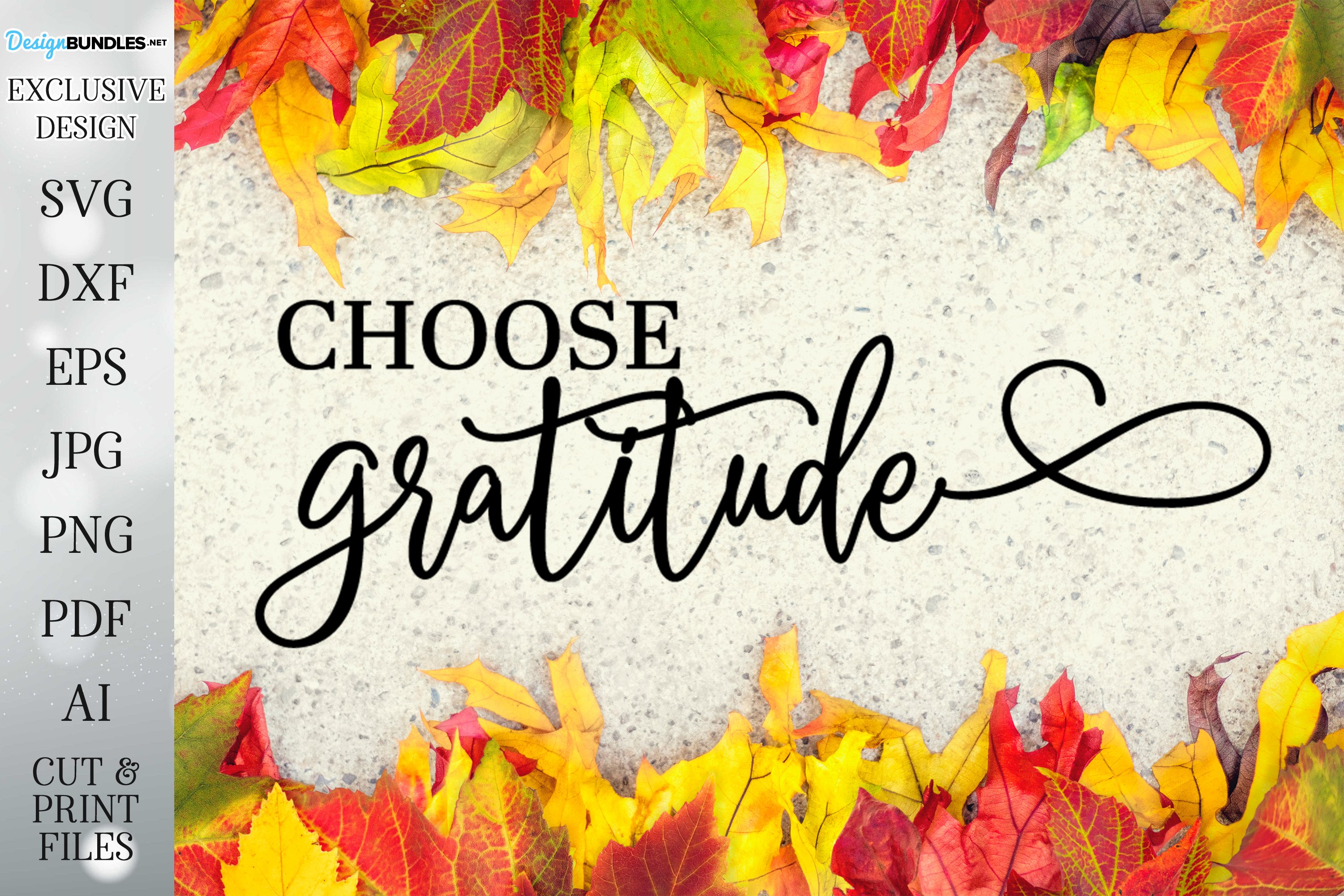 Bless This Day With Grace And Gratitude - Autumn / Fall