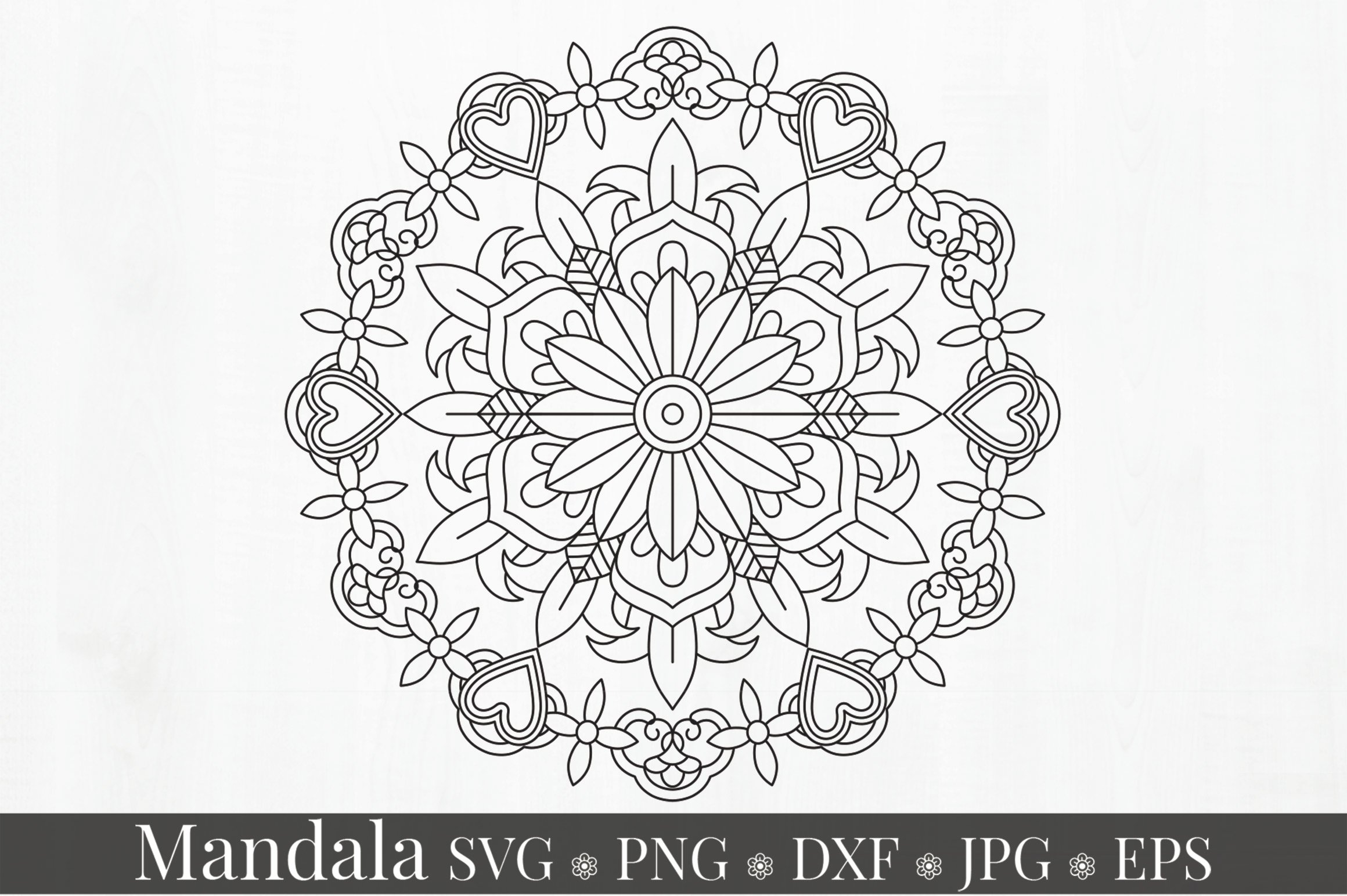 Download Mandala Art Svg Ornament 927579 Illustrations Design Bundles