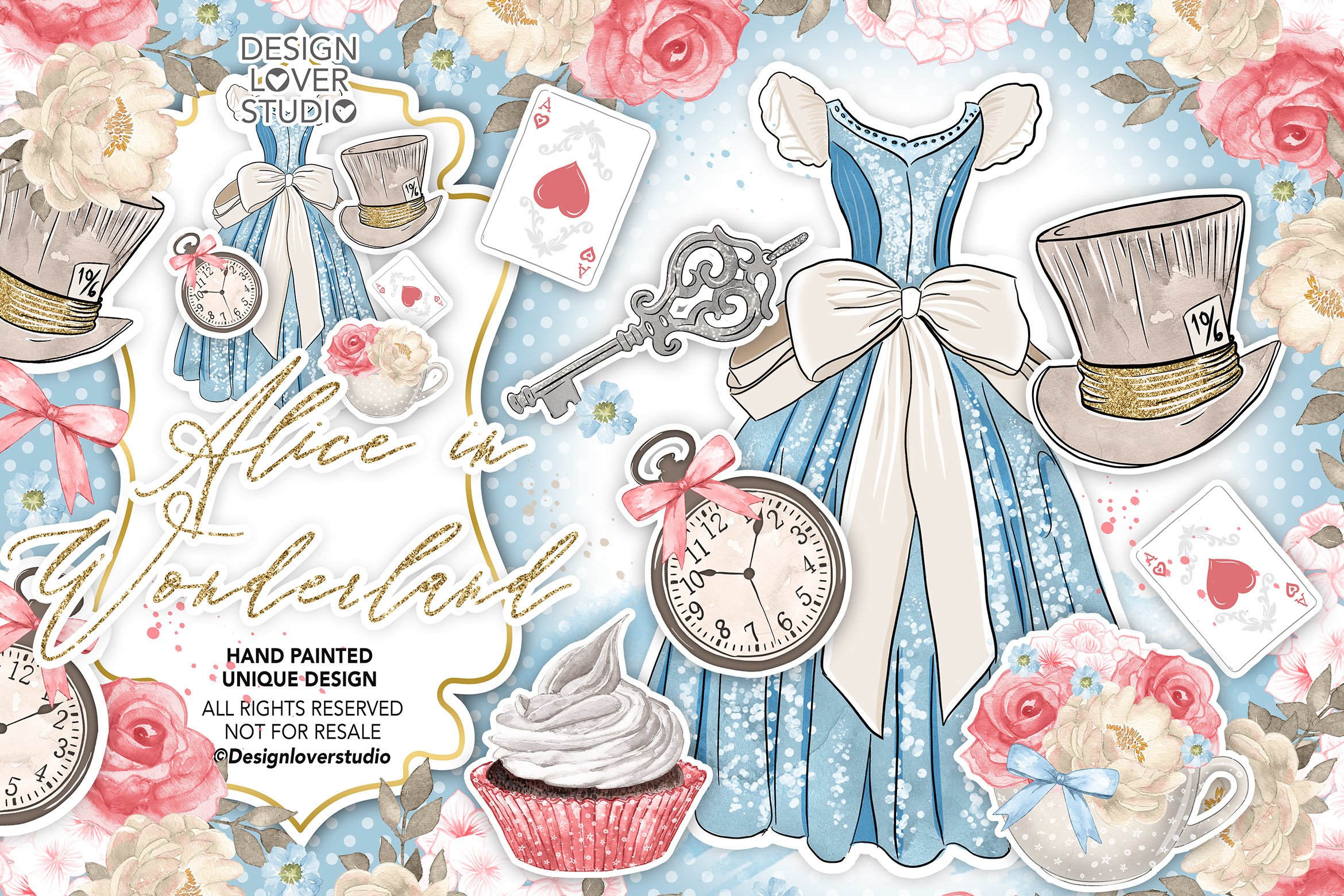 アート・デザイン・音楽 Wonderland Alice on Screen アート・デザイン