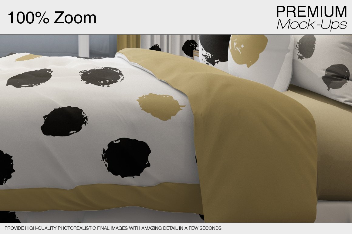Bedding Mockup Set example image 8