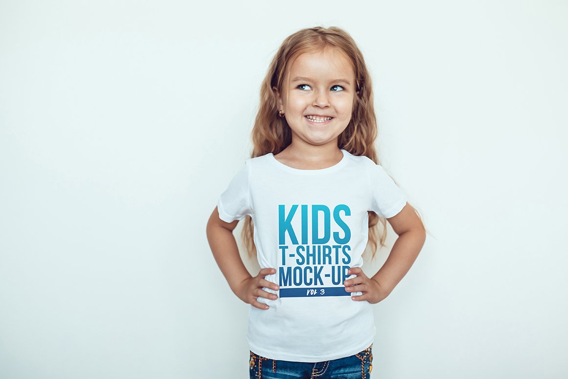 Kids TShirt MockUp Vol 3 (16513) Mockups Design Bundles