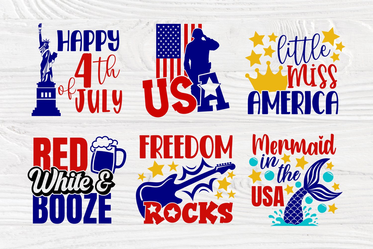 4th of July SVG Bundle, Love USA SVG Cut Files, Svg Designs (658825