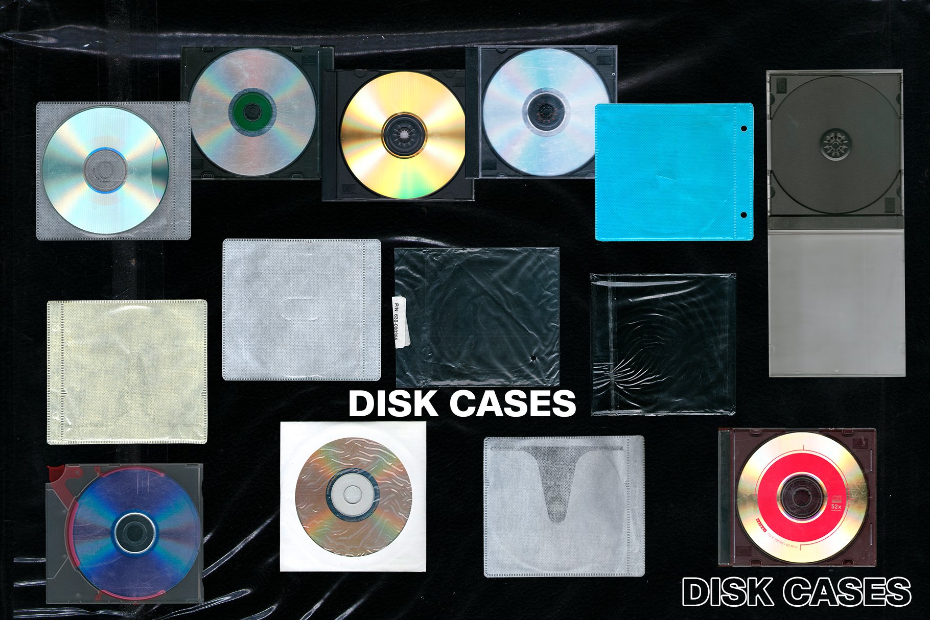 Extradetailed CD textures, CD cases (913323) Textures Design Bundles