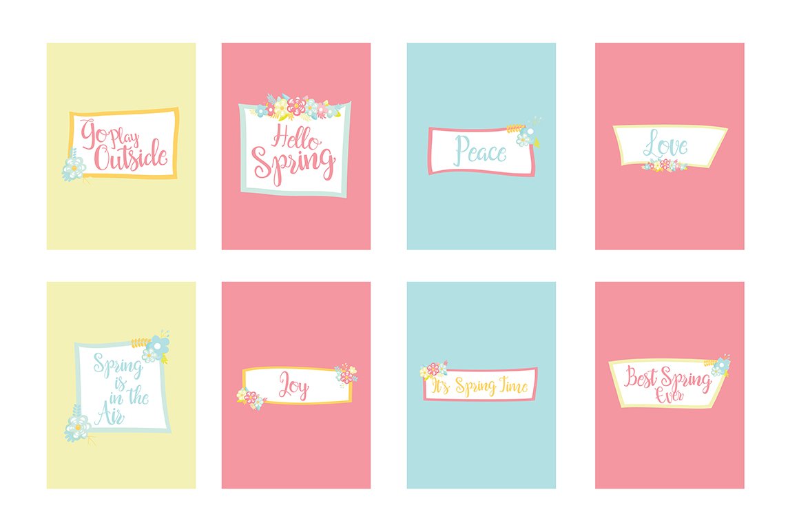 MEGA SPRING BUNDLE - 500 in 1 (206270) | Illustrations | Design Bundles