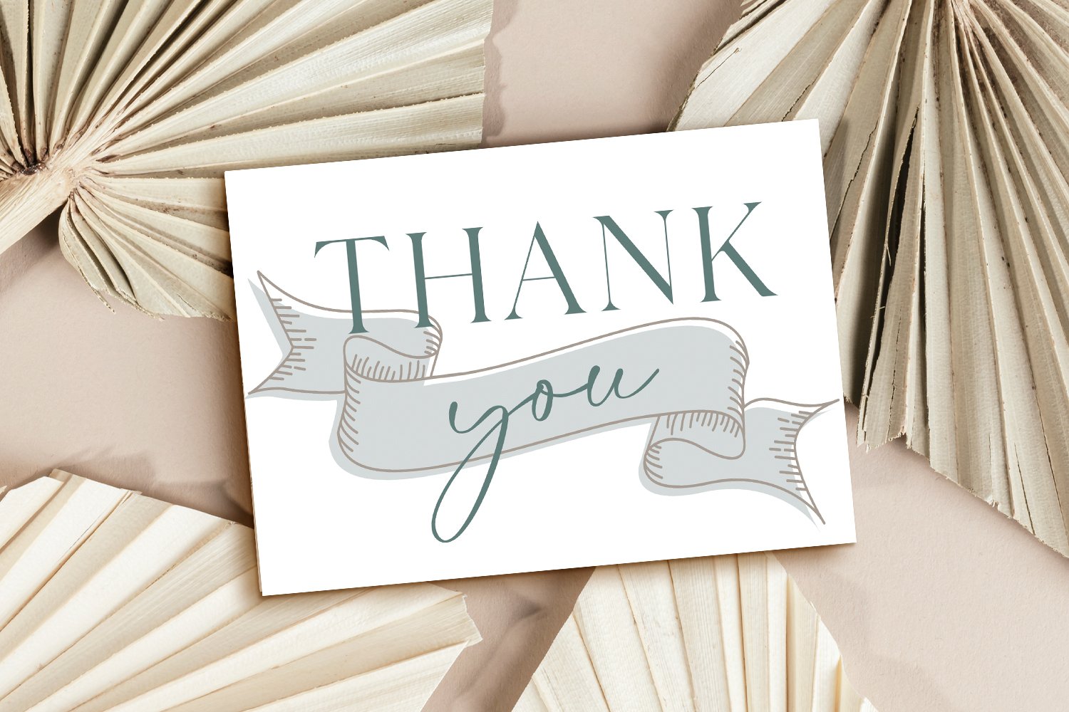 Thank You Paper Template