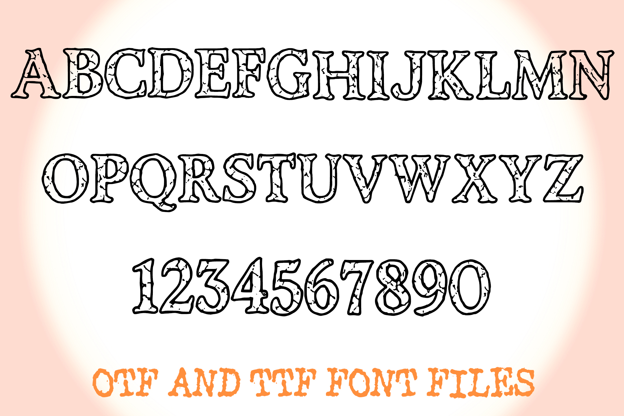 Roman Letters Creative Roman Font Letters