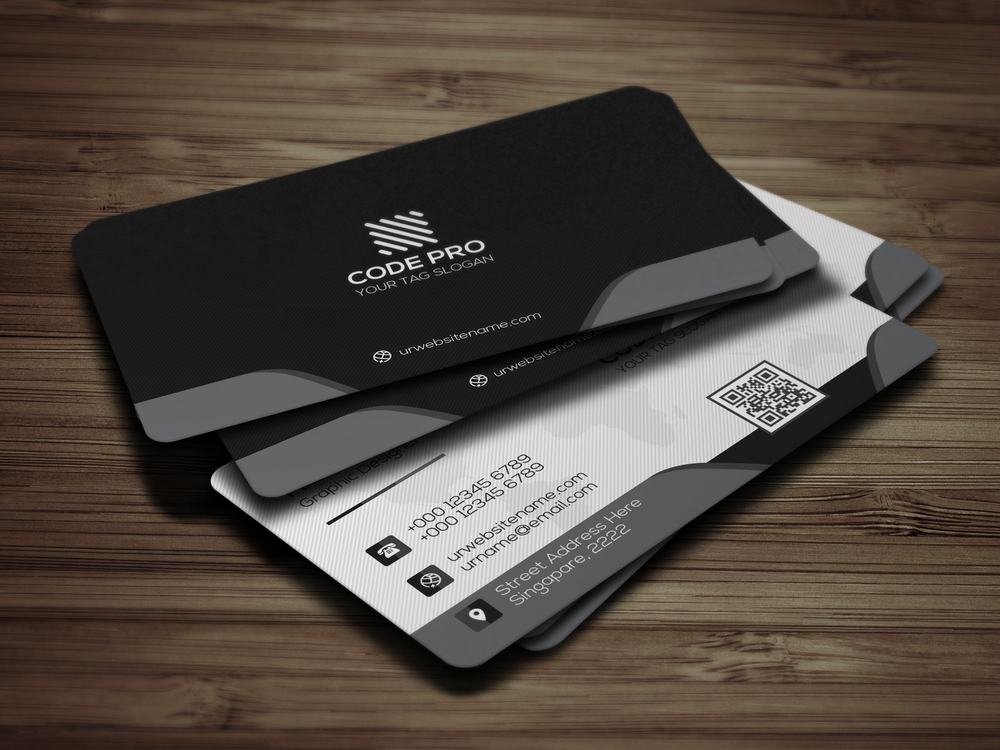Modern Business Card (22336) | Business Cards | Design Bundles