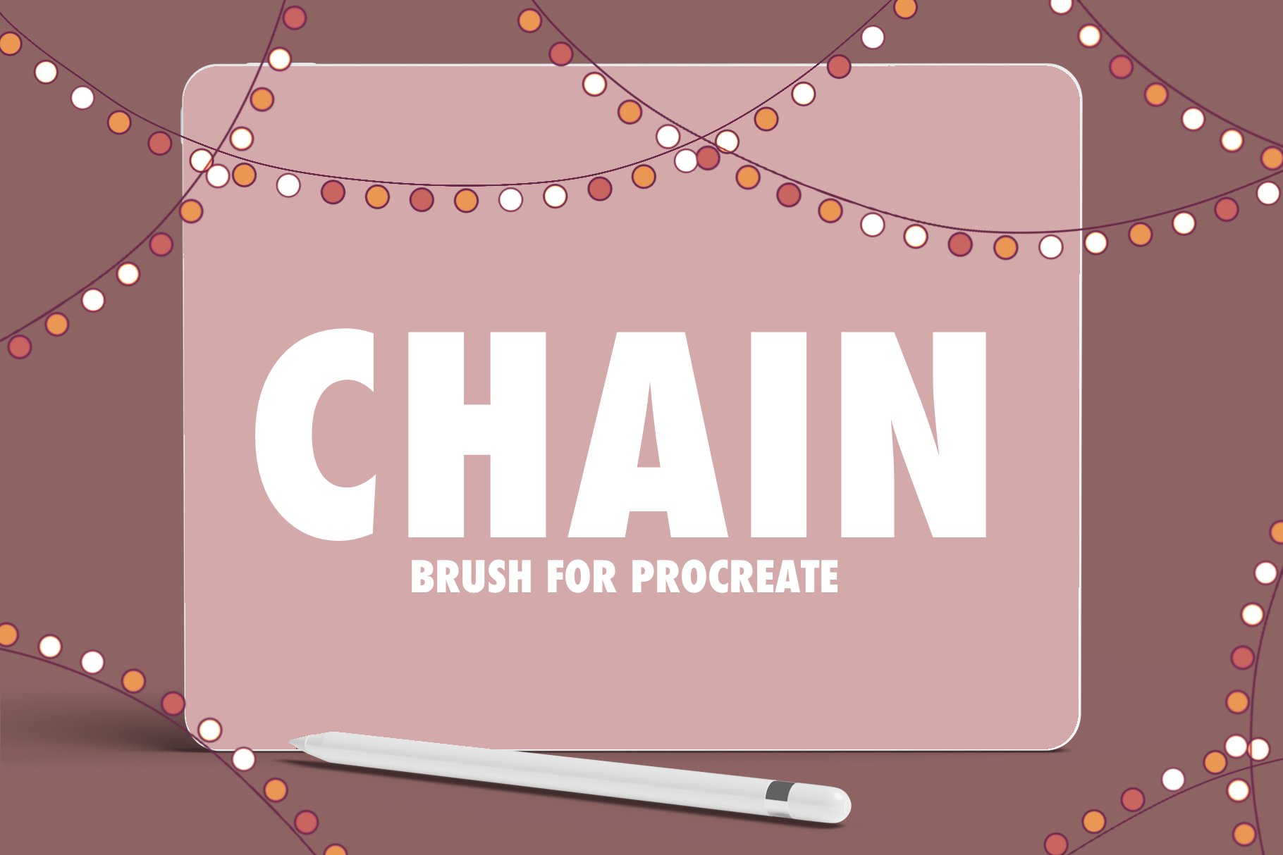 Chain Procreate Brush