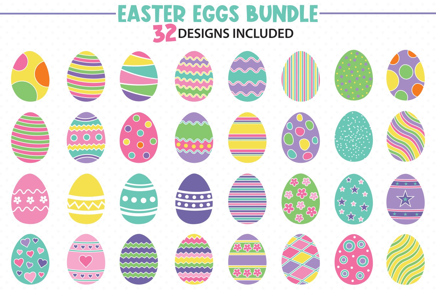 Download Easter Eggs Bundle Svg 523211 Svgs Design Bundles