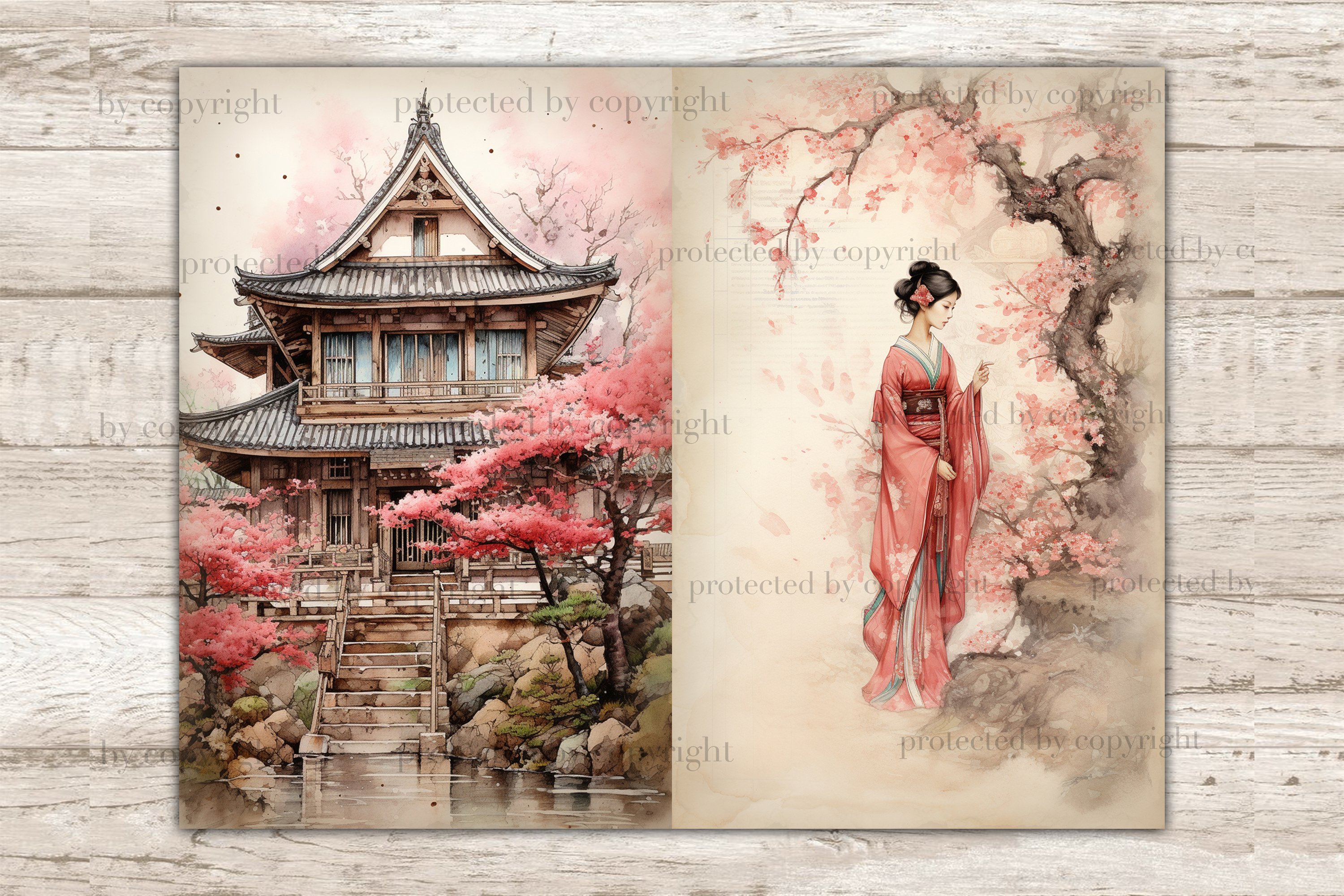 cherry-blossom-junk-journal-
