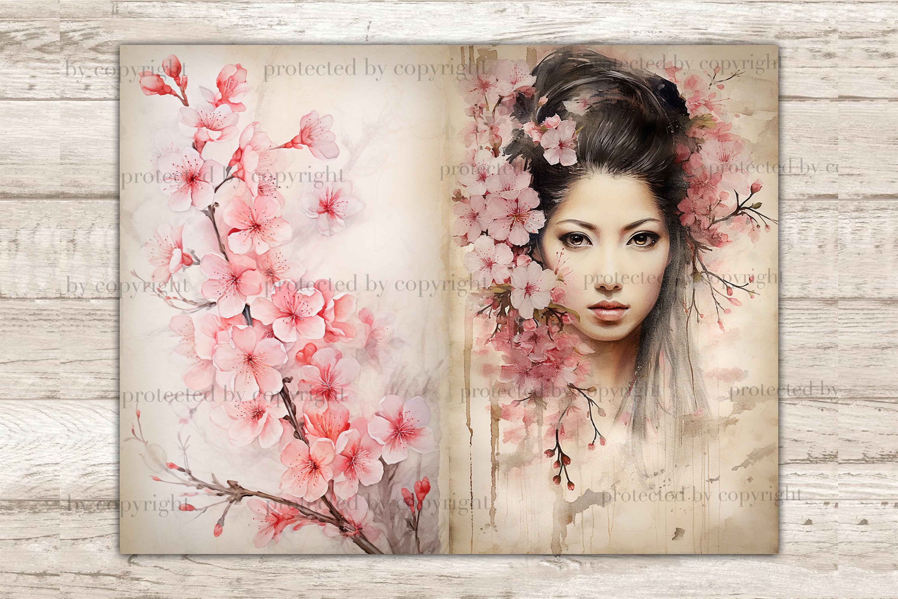 専用　ジャンクジャーナル Cherry Blossom4 専用 ジャンクジャーナル Cherry Blossom4 【公式通販】