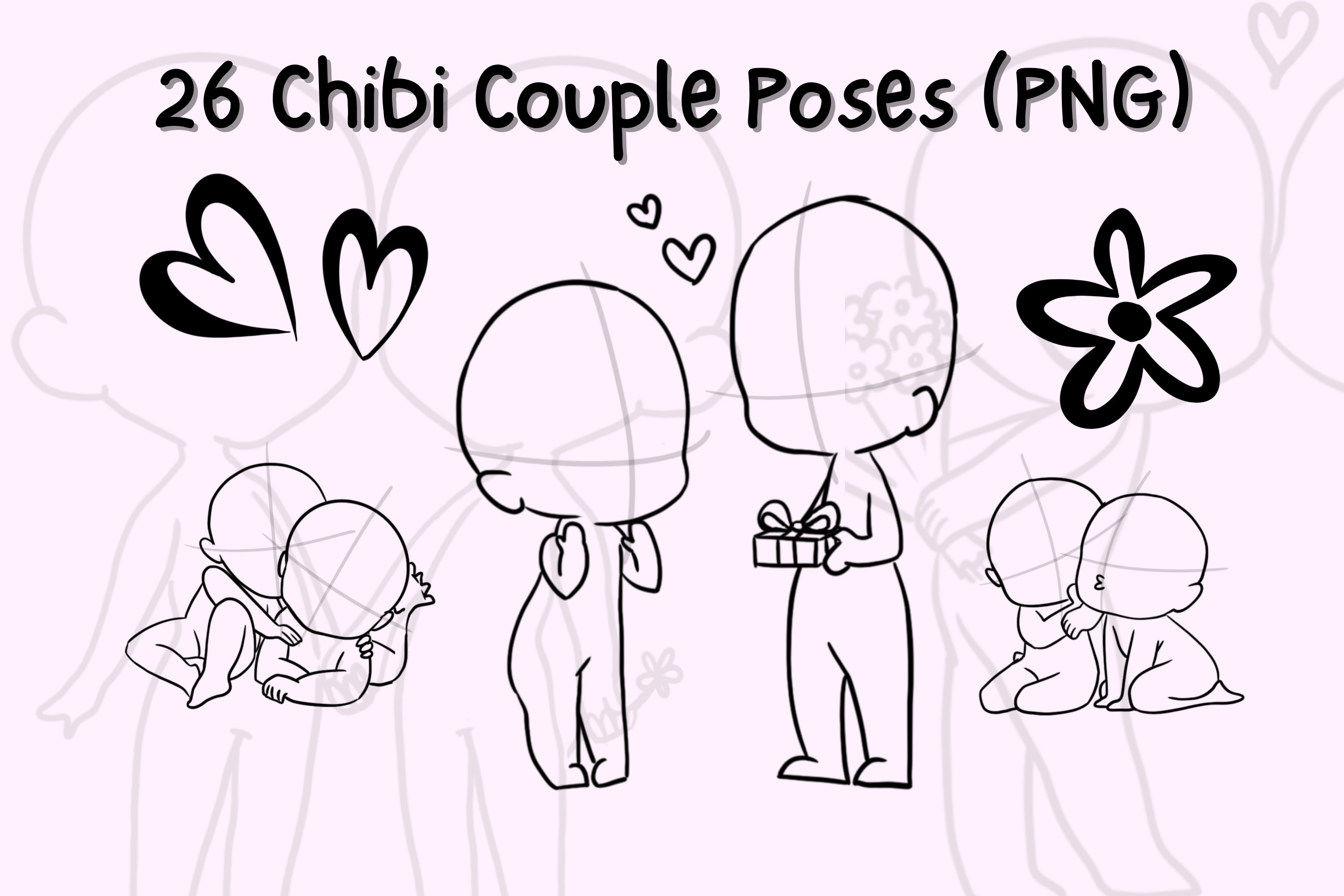 Chibi Couple Drawing