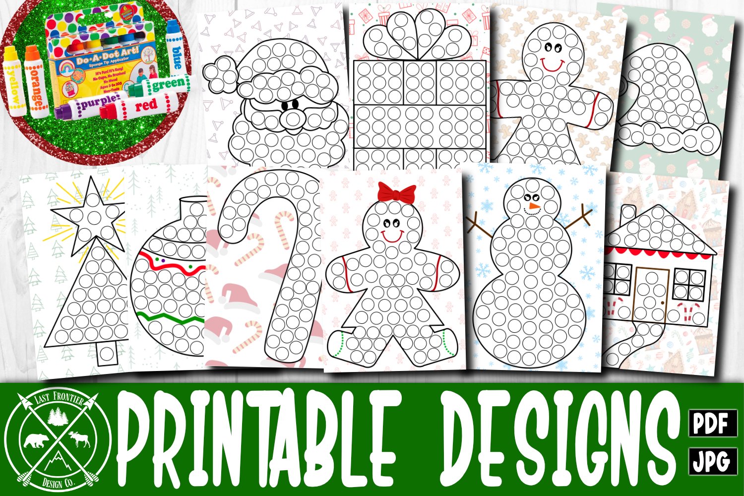 christmas-dot-art-printables-holiday-craft-printables