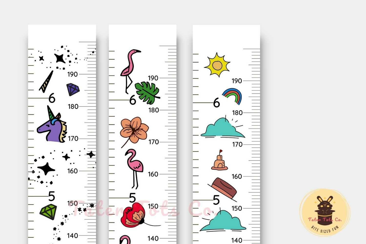 coloring-doodle-art-height-charts-for-kids-meter-rulers