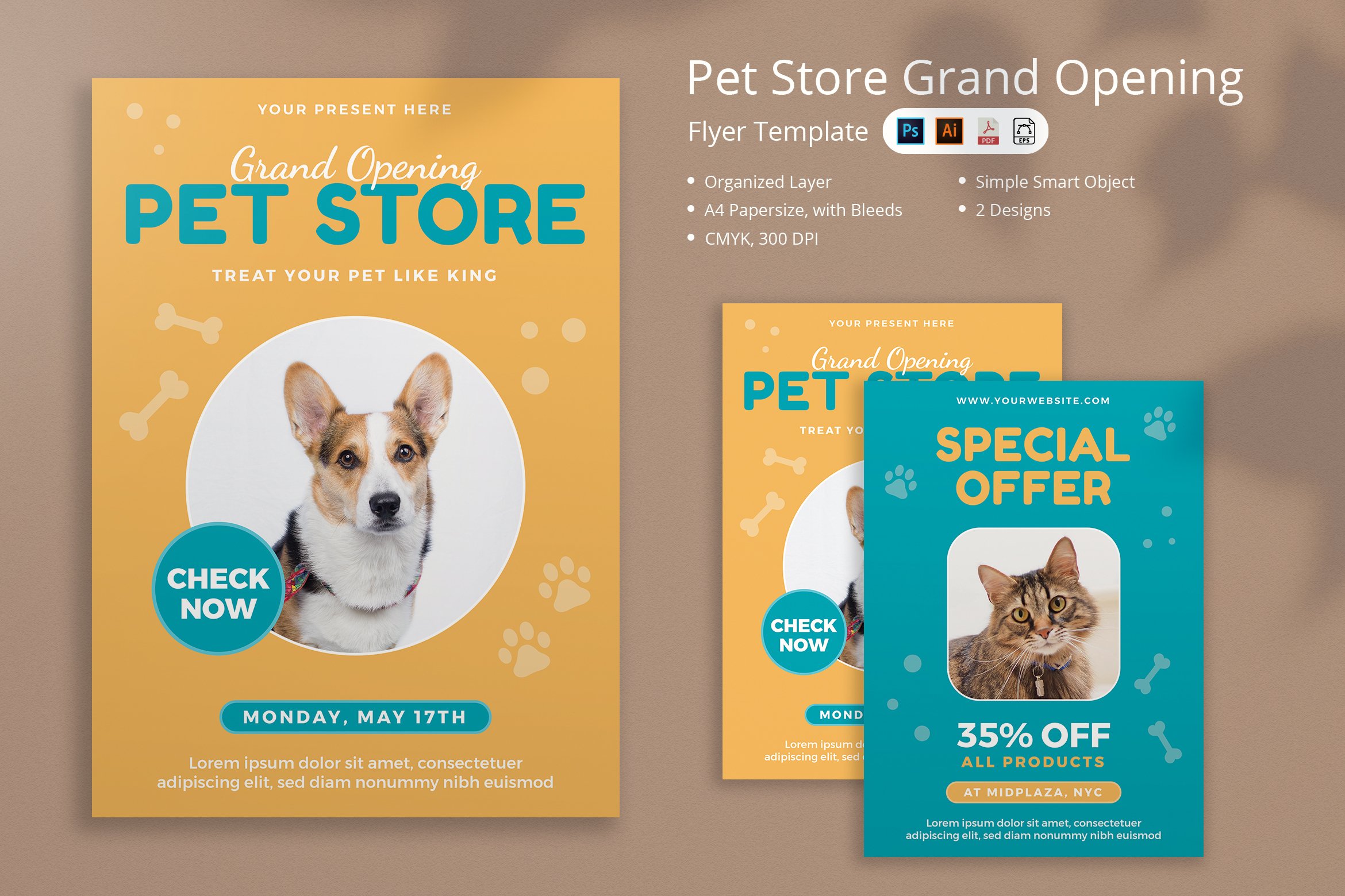 Pet Store Flyer