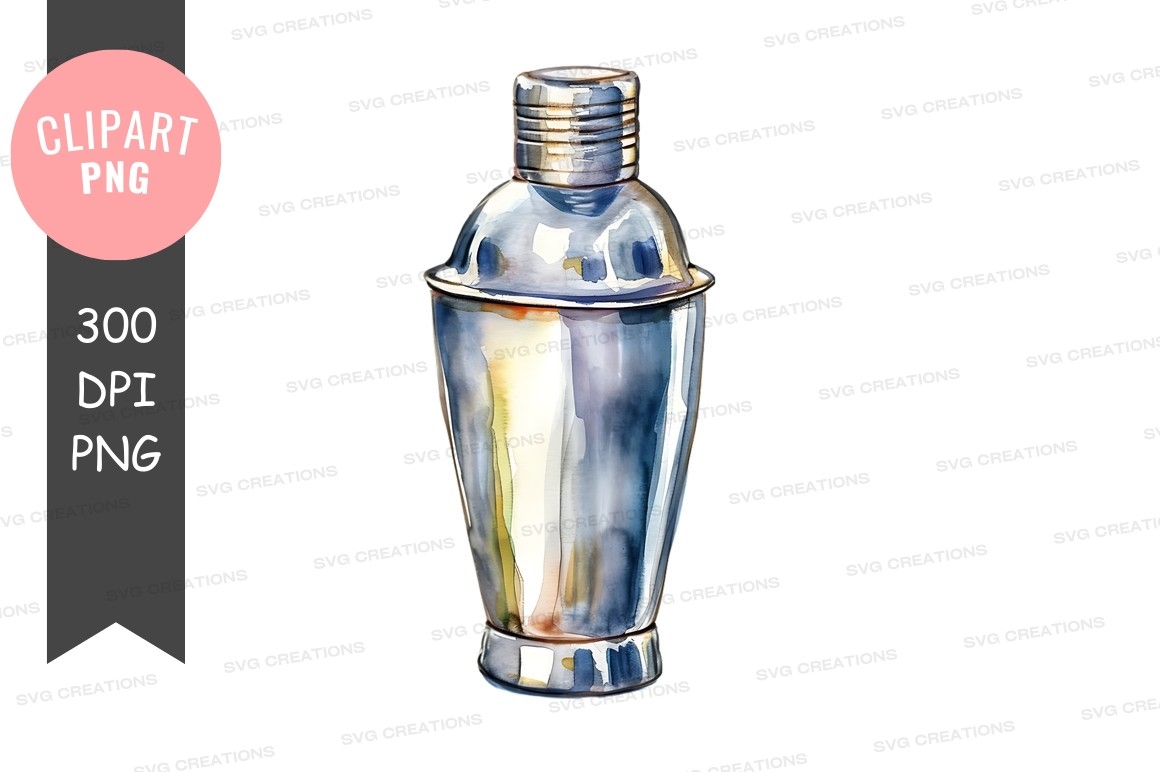 Vintage cocktail shaker, image size:1160x772