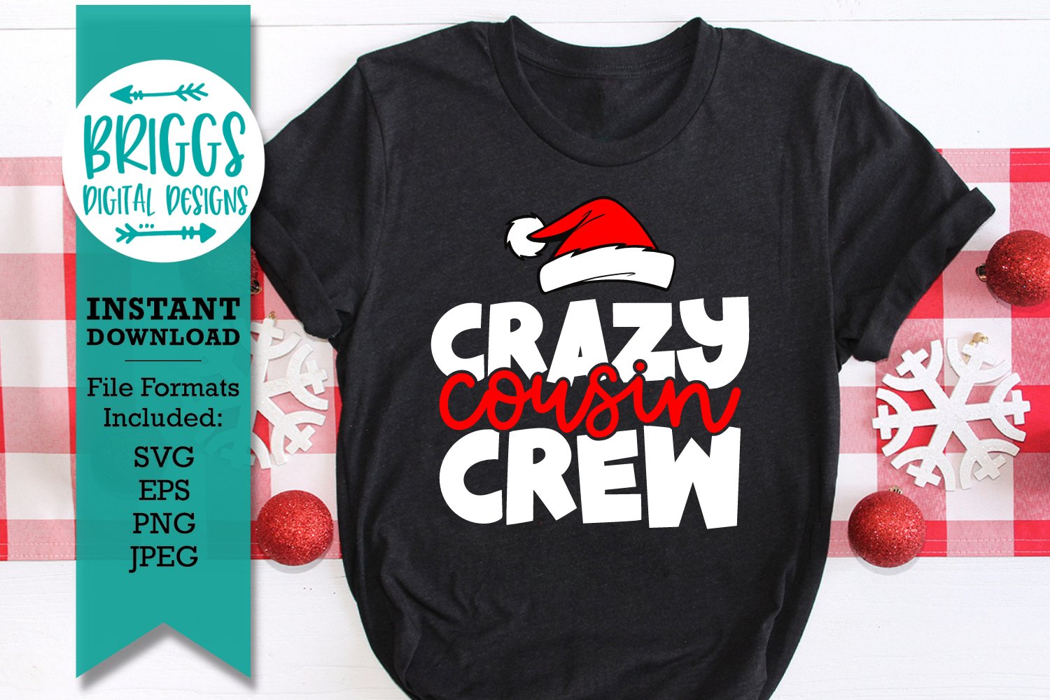 Crazy Cousin Crew Christmas SVG