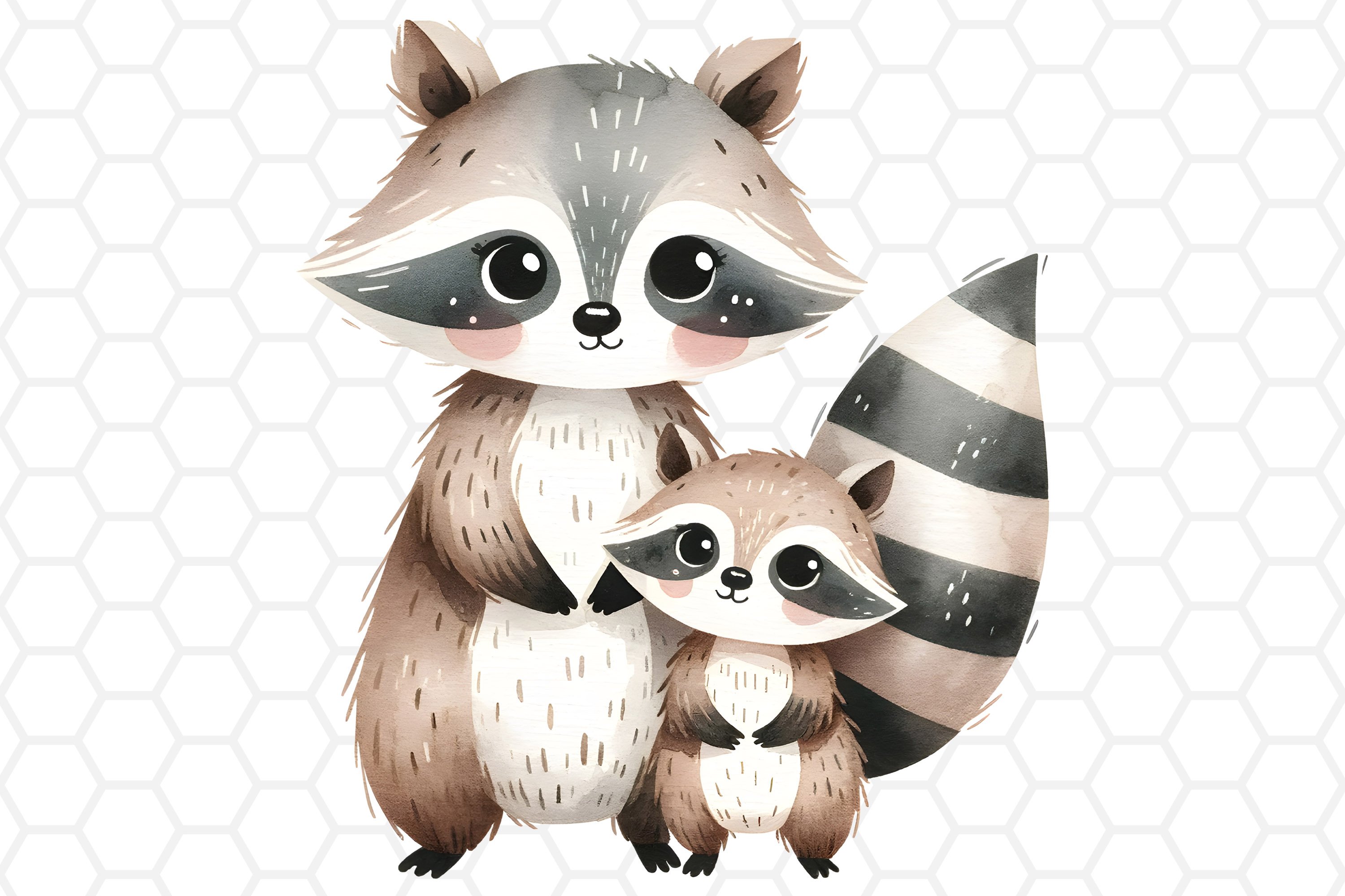Baby Racoon Design Baby Racoon Drawing