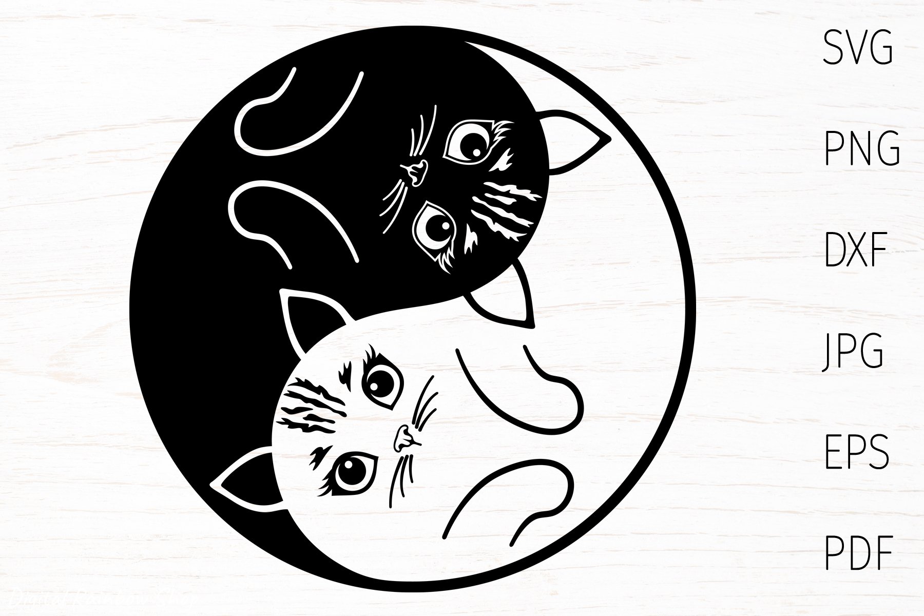 SPIRAL DIRECT YIN YANG CATS T Shirt/Funny/Cat/Kitten/Cute/Funny/Unisex/Top/Tee e SPIRAL DIRECT YIN YANG CATS T Shirt/Funny/Cat/Kitten/Cute/Funny/Unisex/Top/Tee e