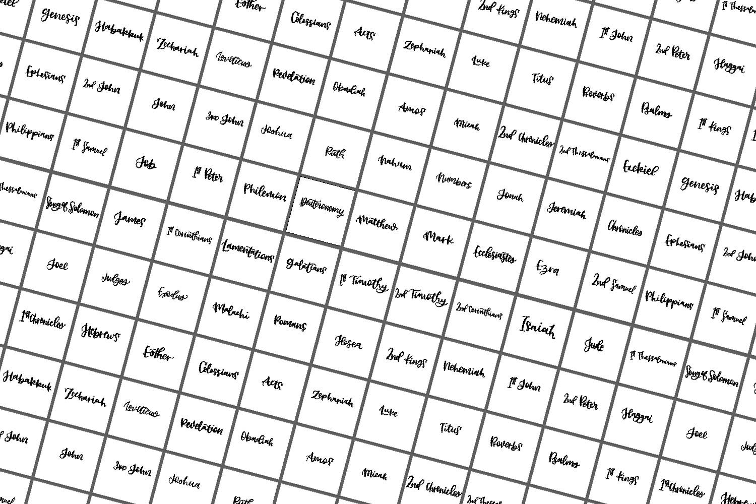 67 Books of the Bible SVG Bundle  Hand Lettered Cut Files (258414