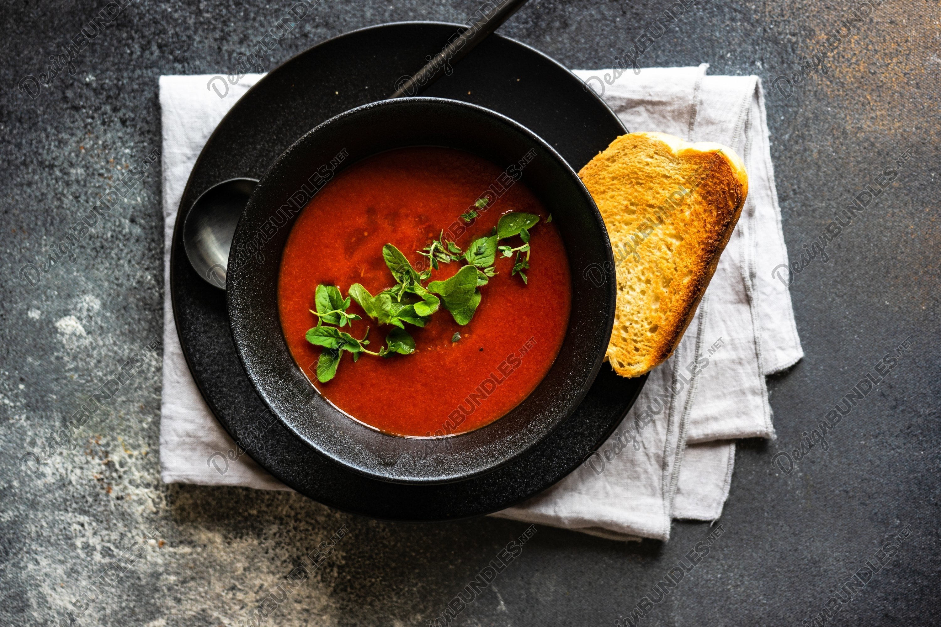 Traditional spanish tomato soup Gazpacho (847508) Food and Drink