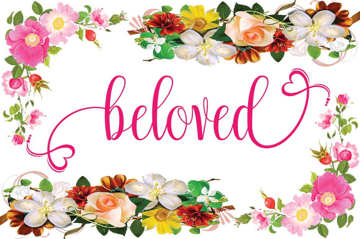 Beloved (515525) Handwritten Font Bundles