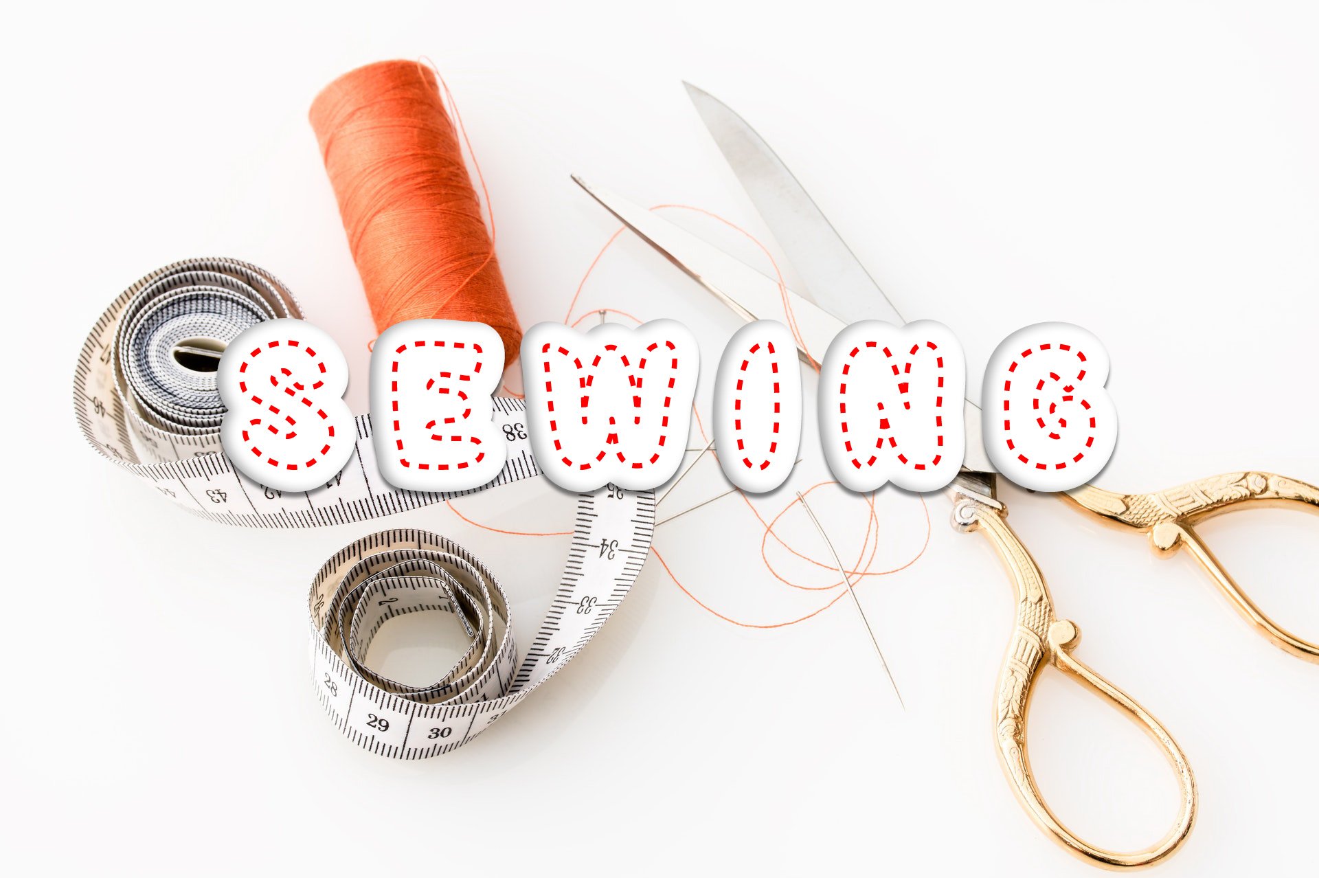 Stitched Letters SVG Font (910480) SVG / Color Font Bundles