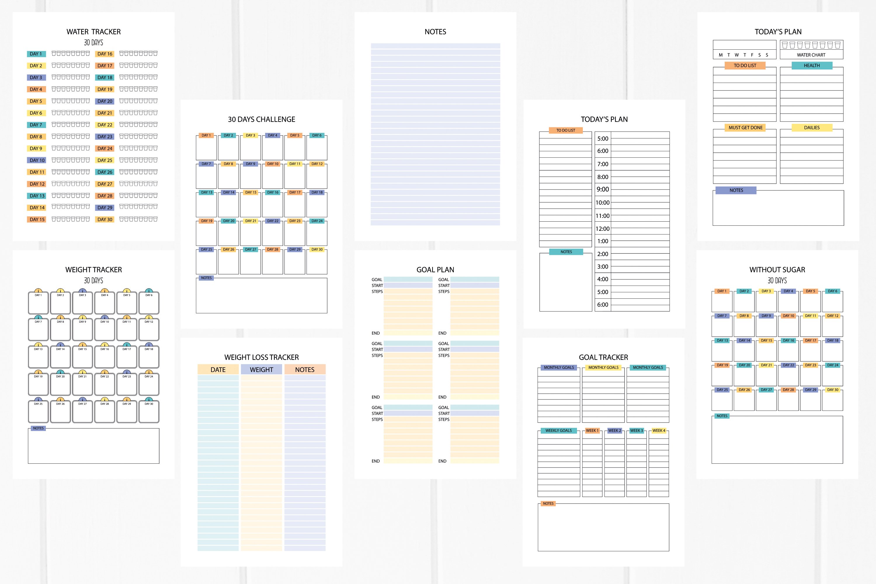 Printable A4 Planner