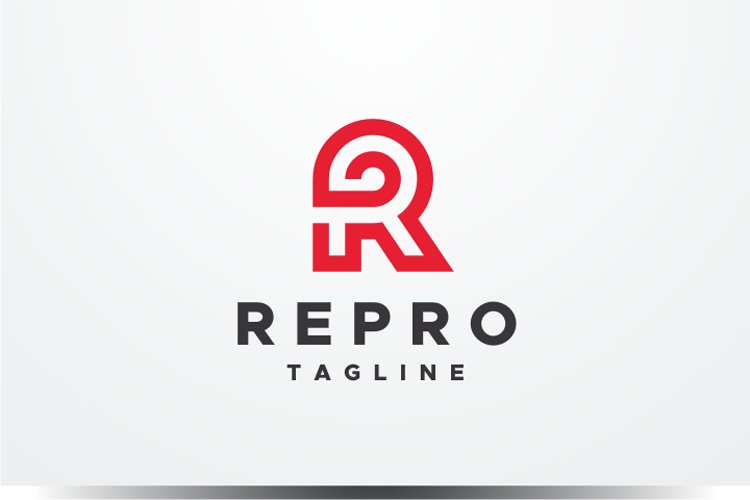 Repro - Letter R Logo (1296672) | Logos | Design Bundles