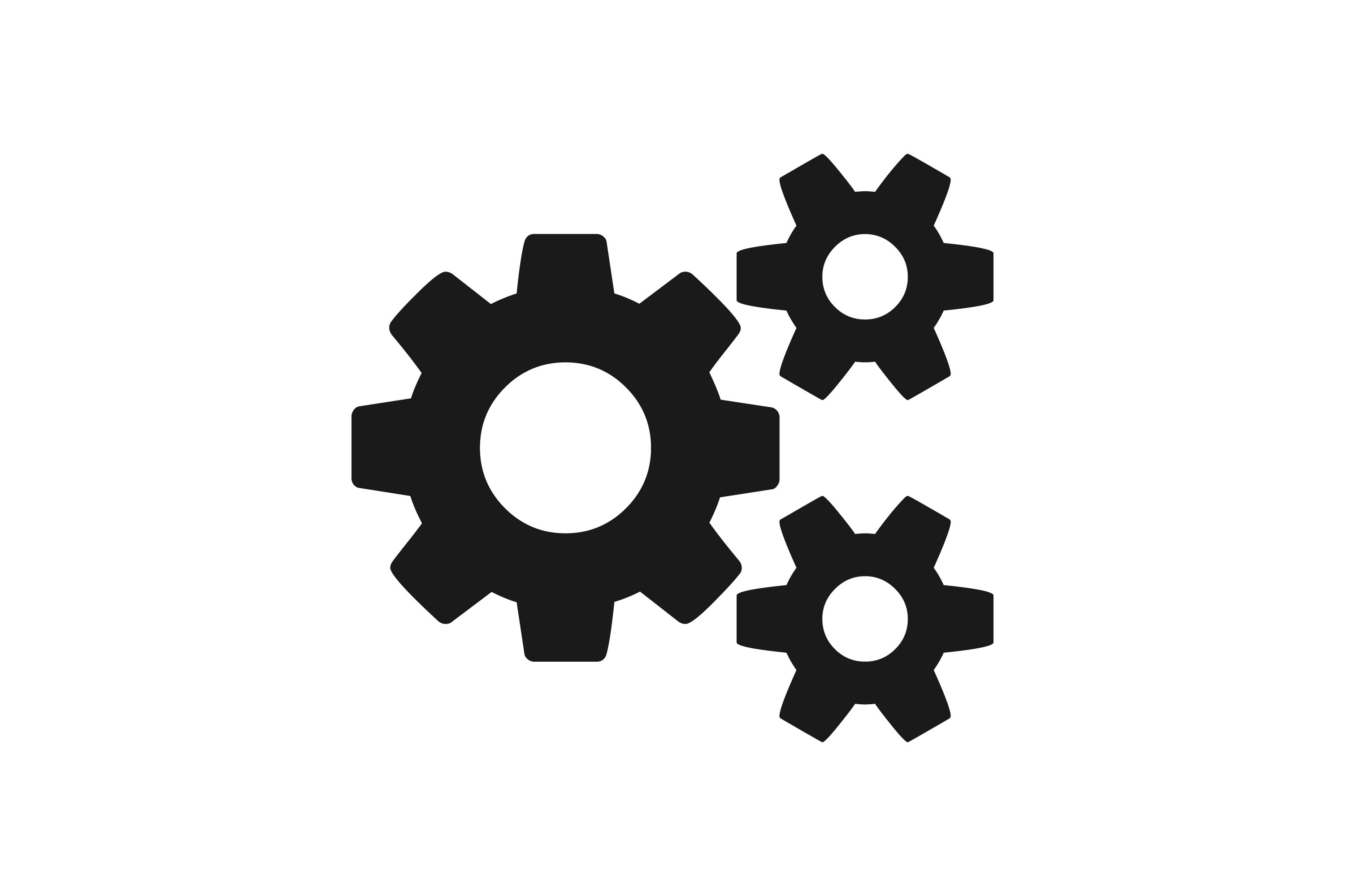 Settings Icon White Settings Icon White