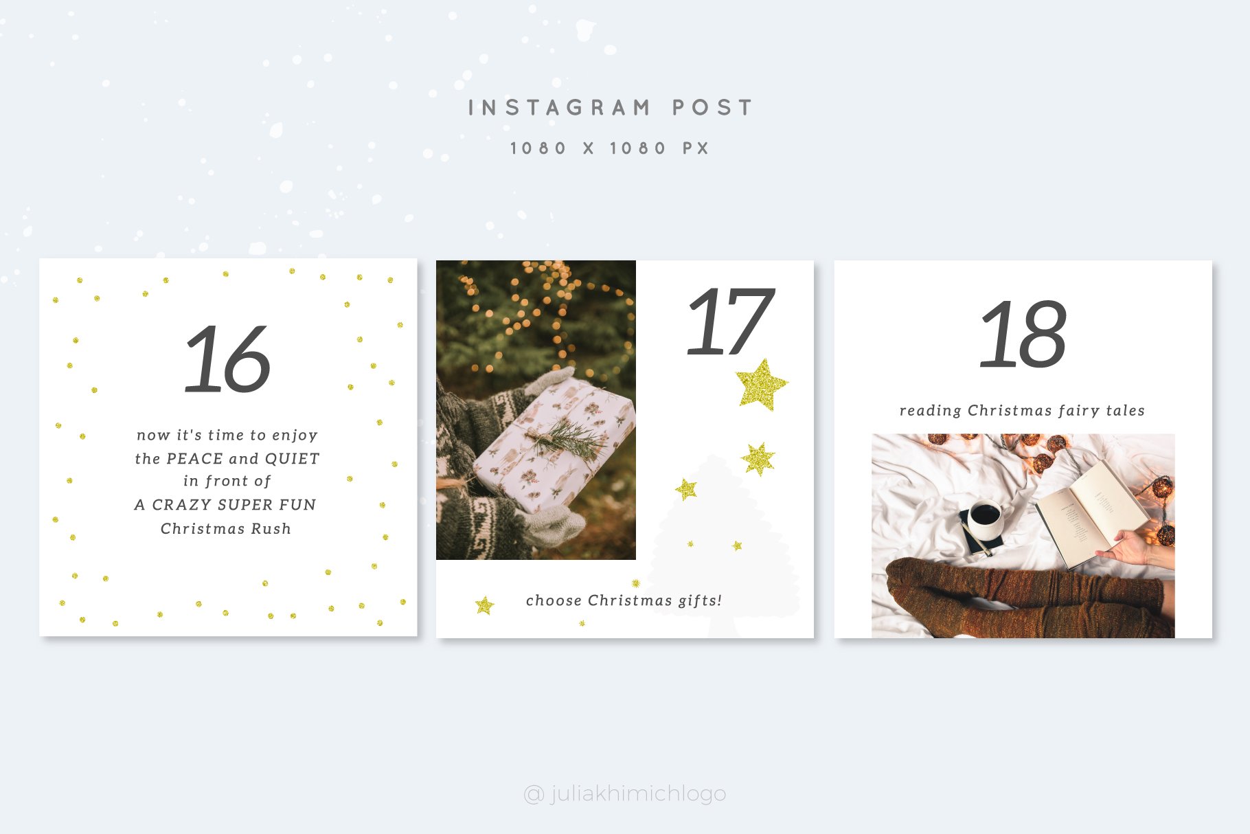 Advent Calendar for Instagram
