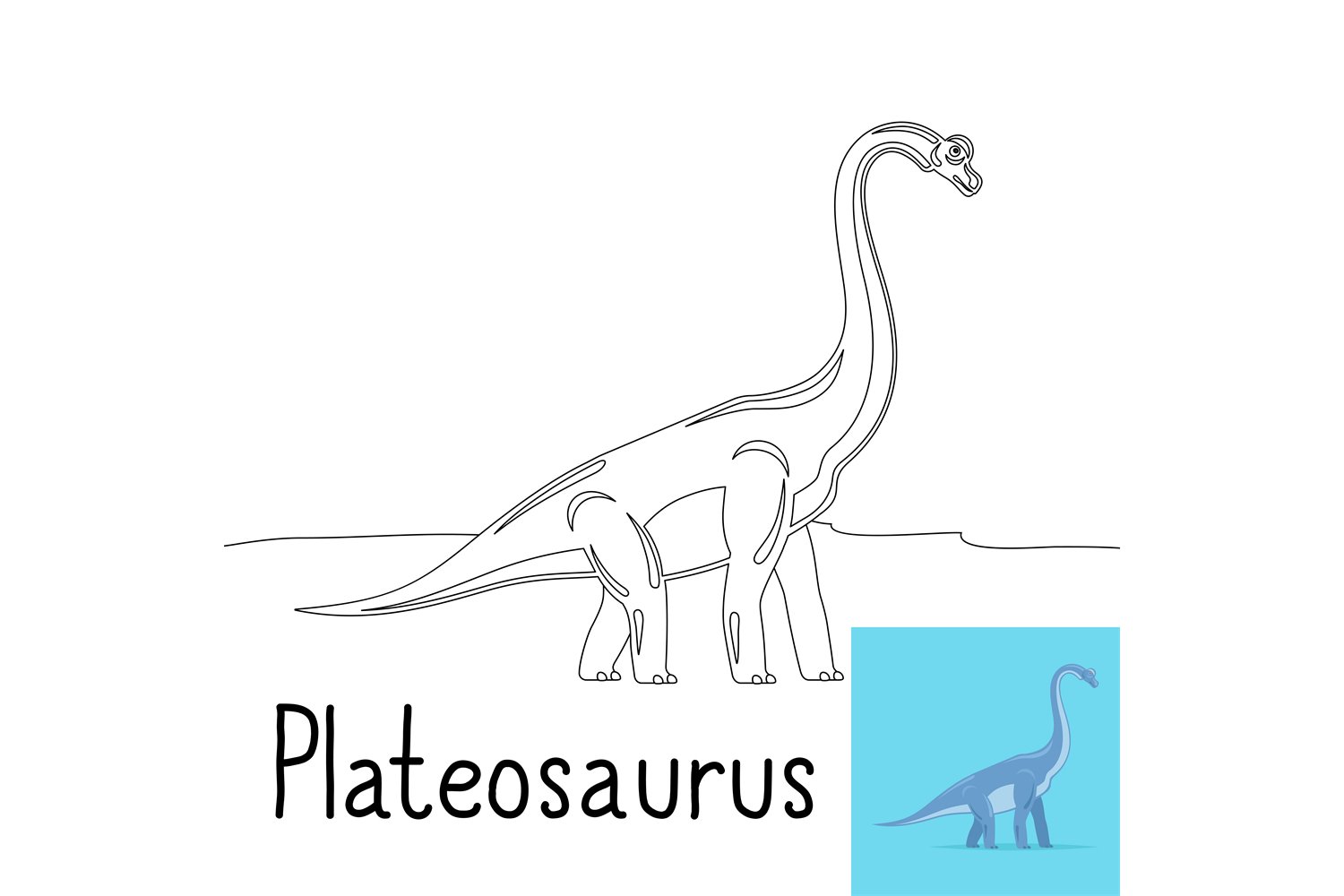 Therizinosaurus Coloring Pages