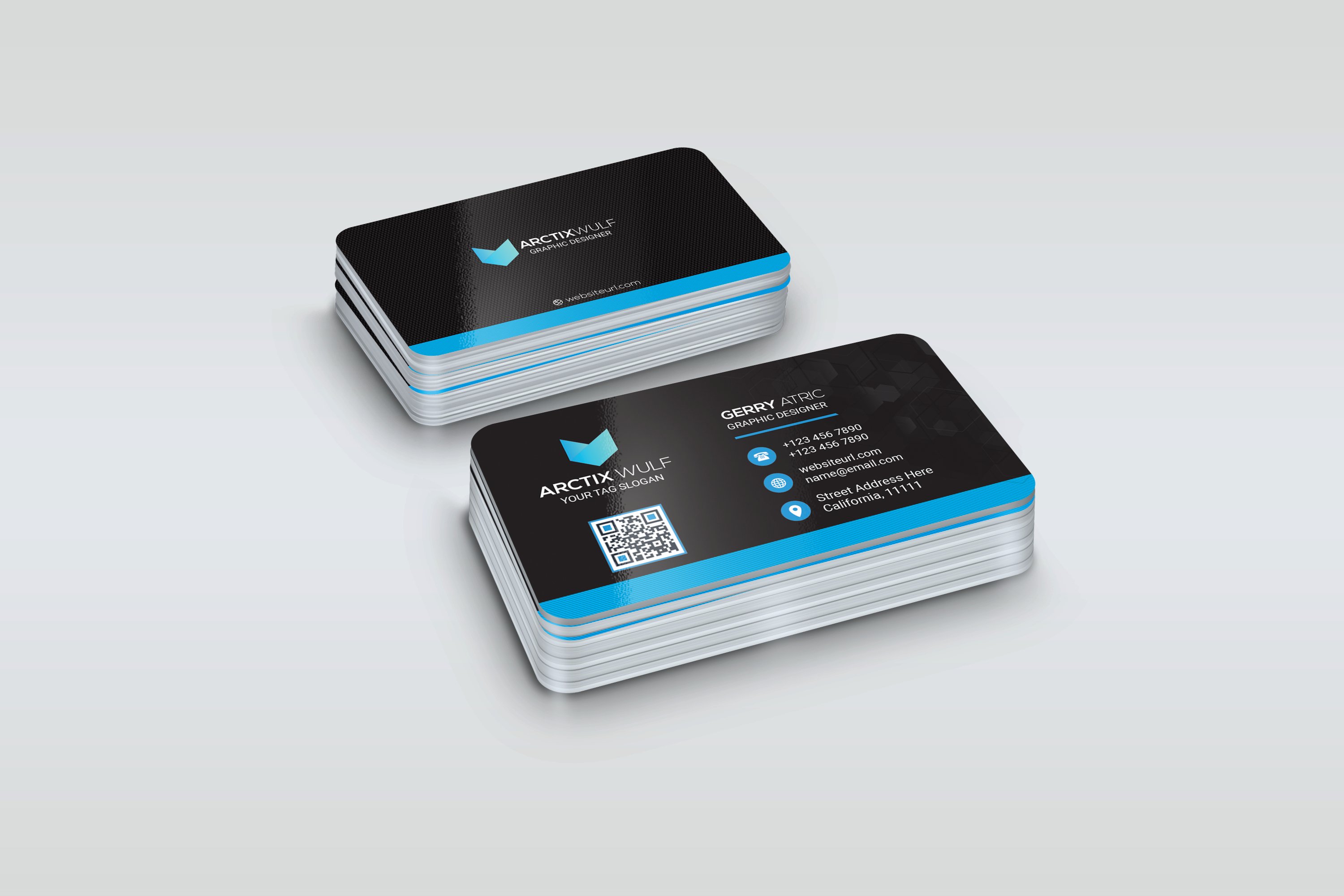 Multipurpose Business Card (294064) Business Cards Design Bundles