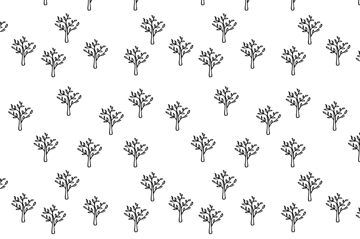 Trees pattern collection (49866) | Patterns | Design Bundles