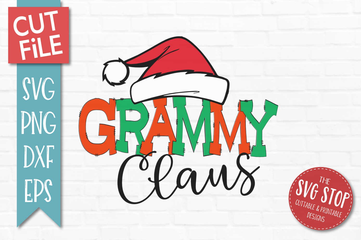 Grammy Claus Christmas Svg Png Dxf Eps 382195 Svgs Design Bundles