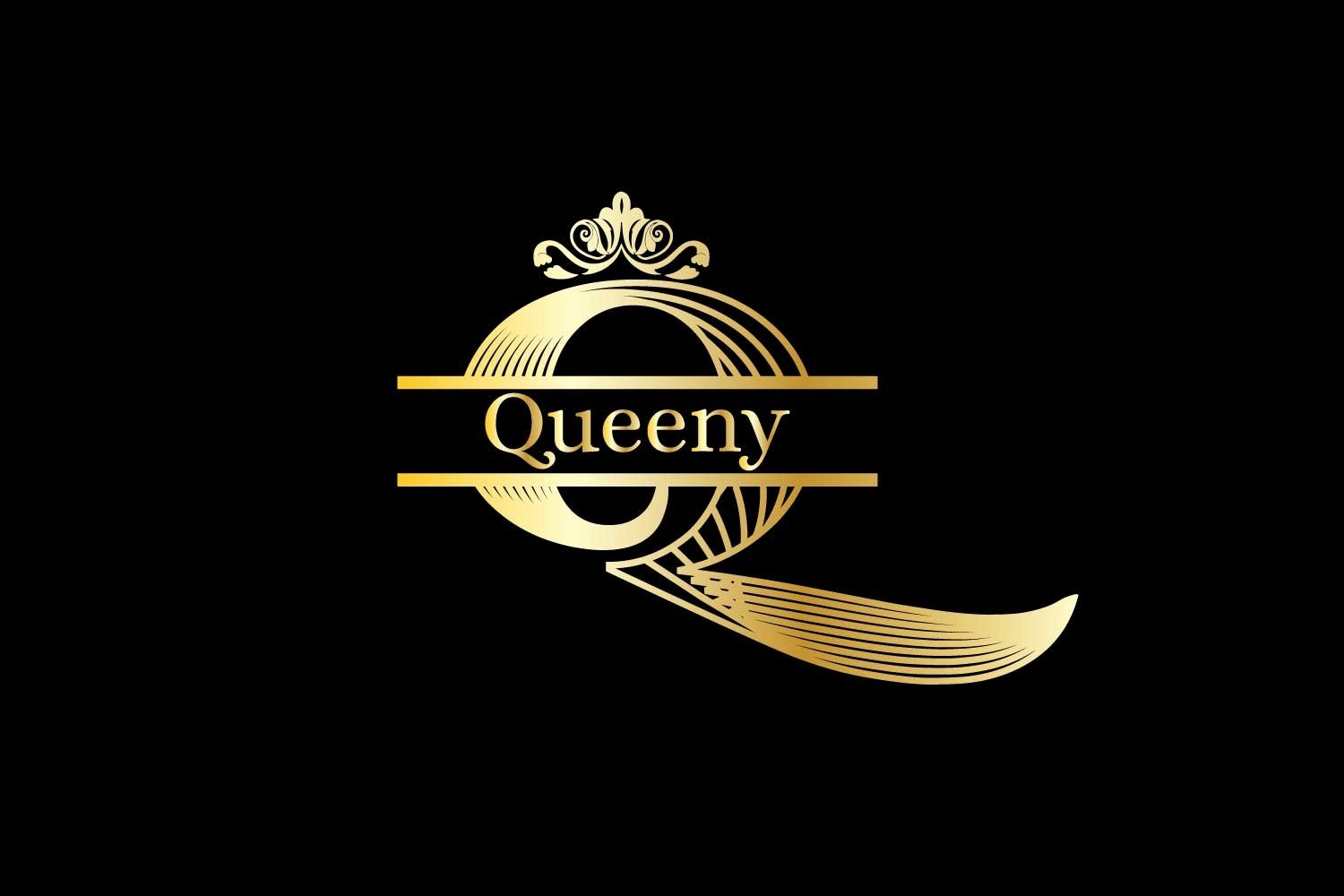 Download Queenie Split Monogram A-Z Letters (157699 ...
