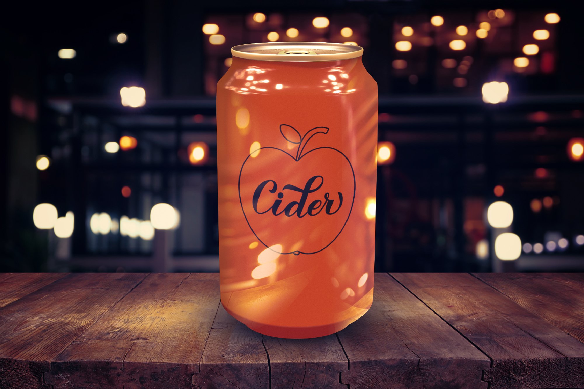 Apple Cider SVG (754498) Hand Lettered Design Bundles