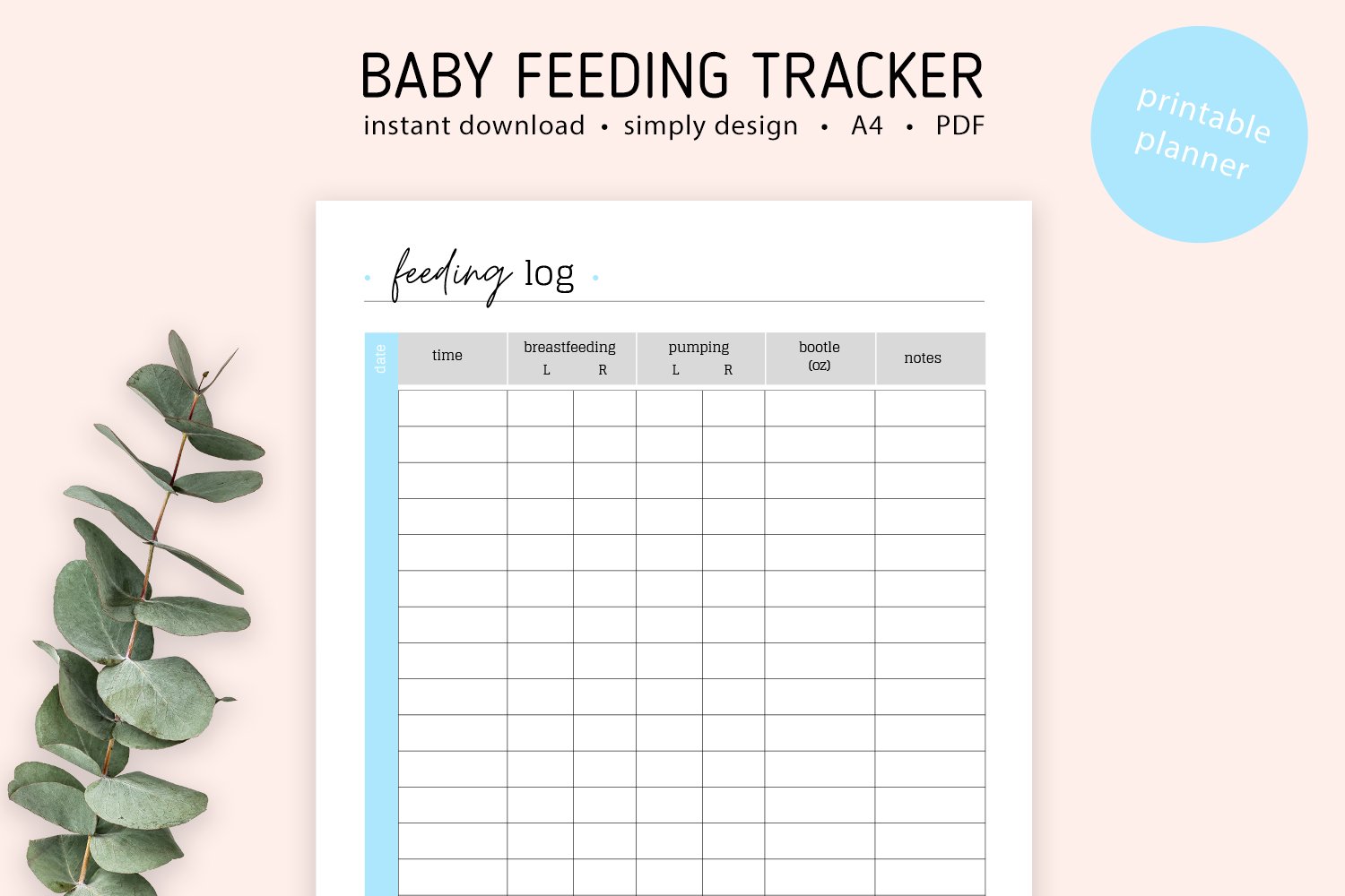 Breastfeeding Tracker Printable | atelier-yuwa.ciao.jp