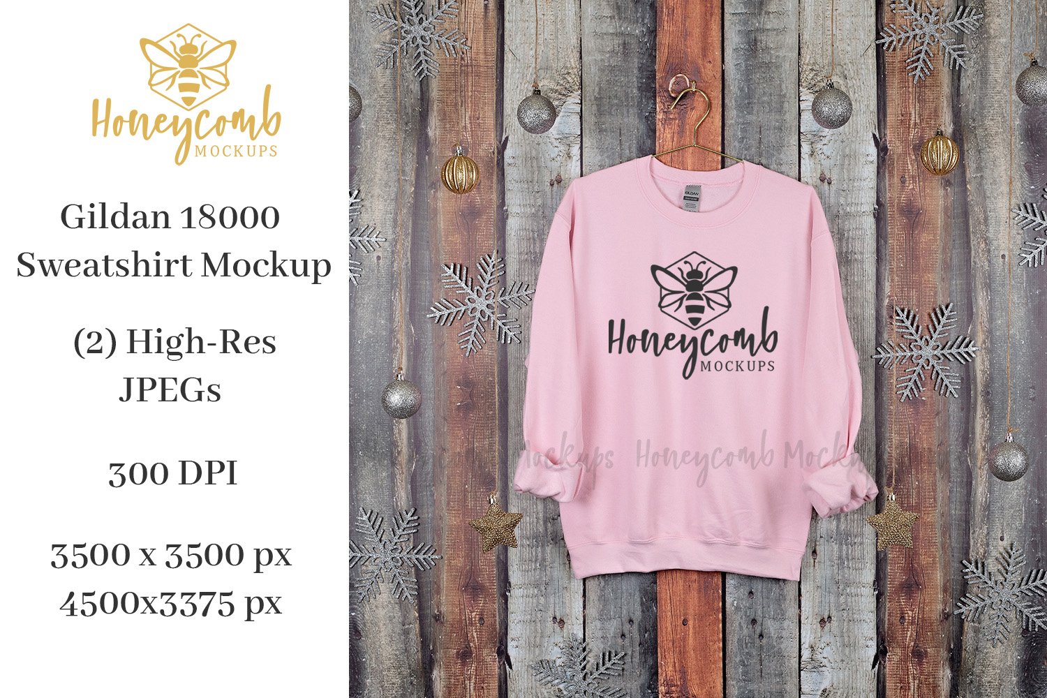 gildan 18000 light pink