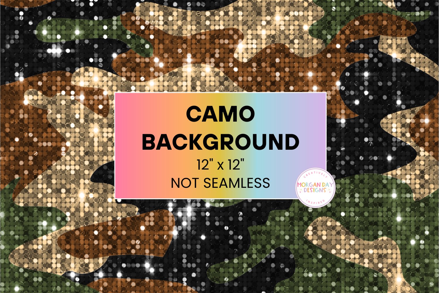 Glitter Camouflage Background (4921274)