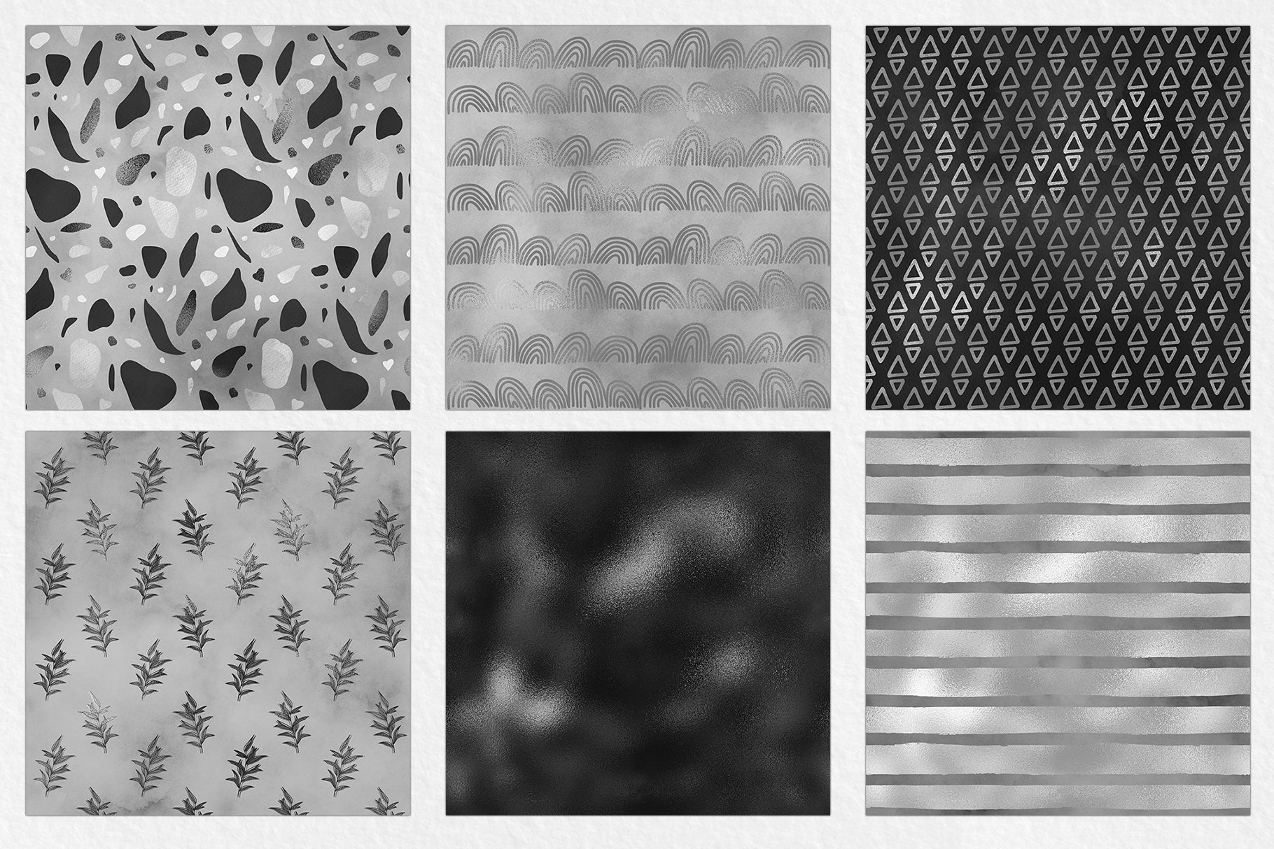 Grayscale Digital Paper Pack