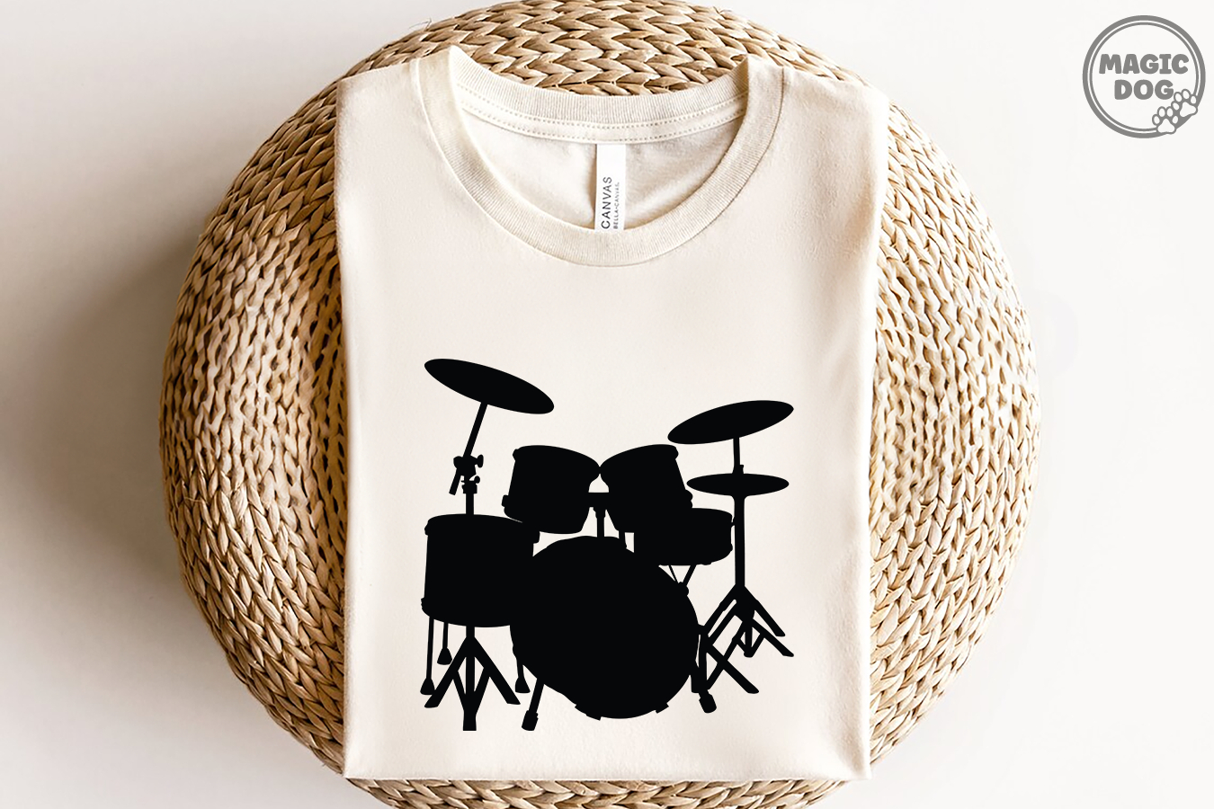 Drum Set|Drum Set Silhouette|Drum Set Vector|Bass (5271464)