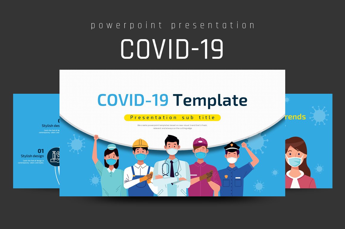 COVID-19 Template (647151) | Powerpoint | Design Bundles