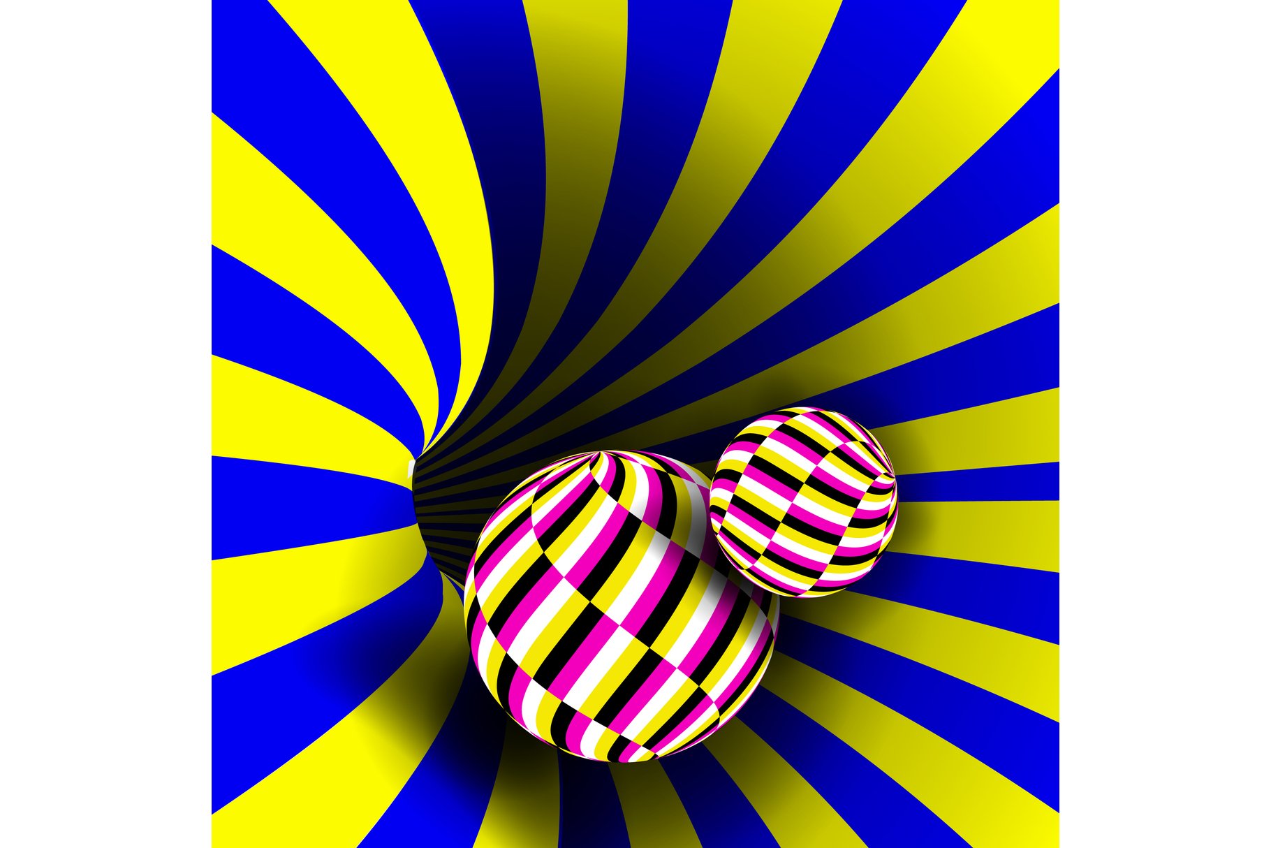 Download Spiral Vortex Vector Illusion Vector Optical Art 702943 Illustrations Design Bundles