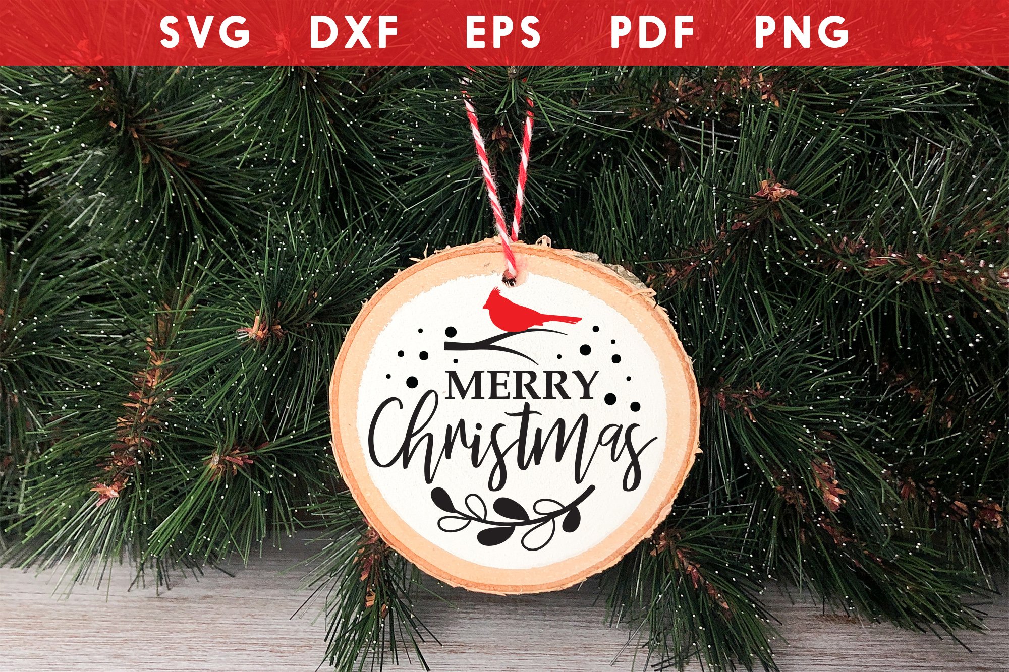 Download Merry Christmas Christmas Cardinal Svg Dxf Eps Pdf Png 1099674 Cut Files Design Bundles