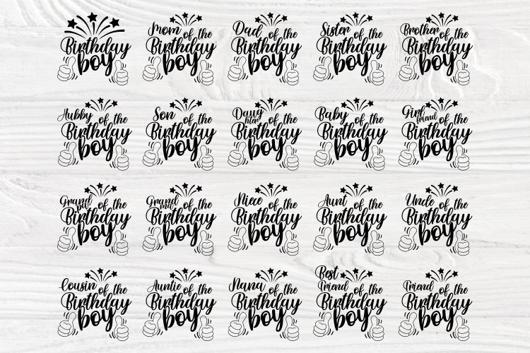 Birthday Boy Svg Birthday Shirt Svg SVG File